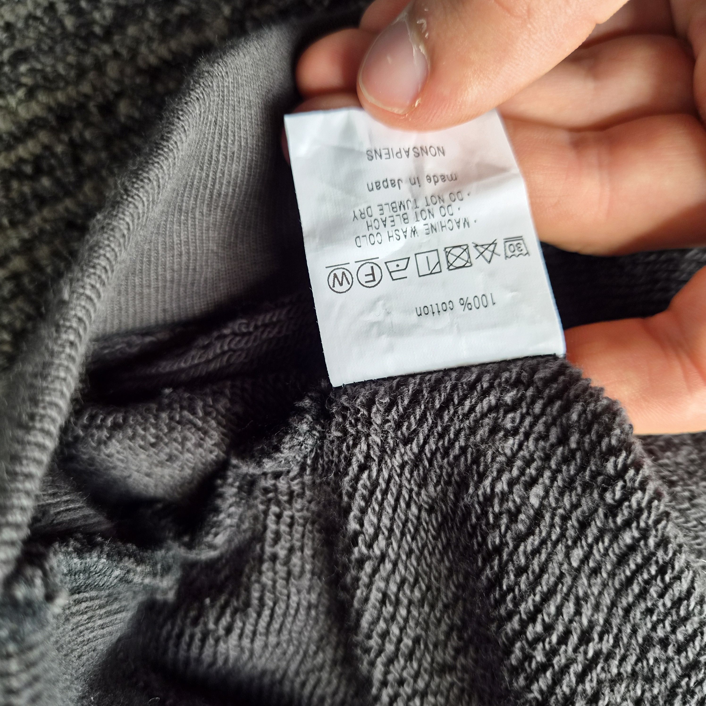 Jan Jan Van Essche Jan-Jan Van Essche Off Black O-Project Sweatshirt Size US M / EU 48-50 / 2 - 4 Thumbnail