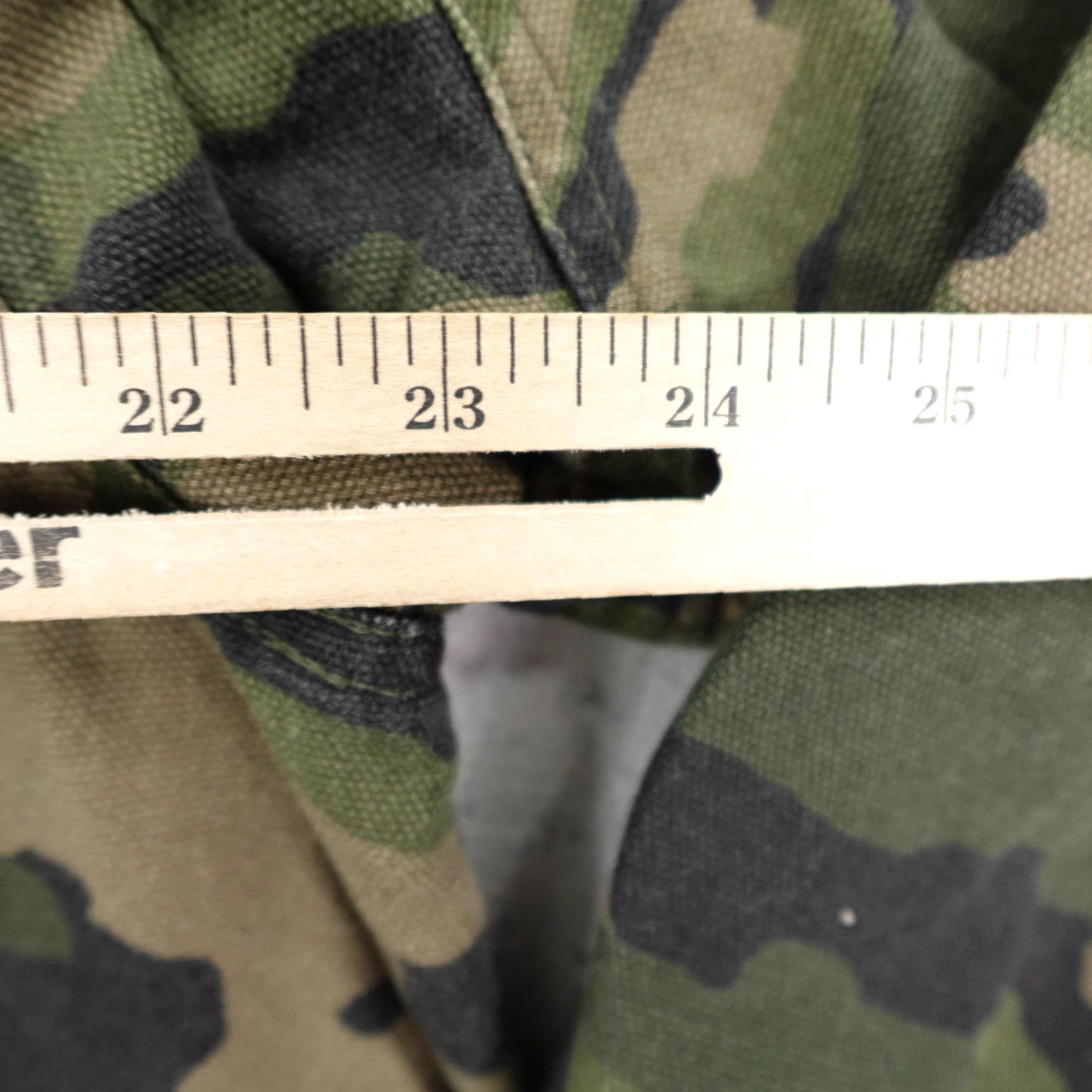 Duluth Trading Company Duluth Jacket Medium Green Camo Lined Heavy Duty Shirt Shacket Utility Canvas Size US M / EU 48-50 / 2 - 6 Thumbnail