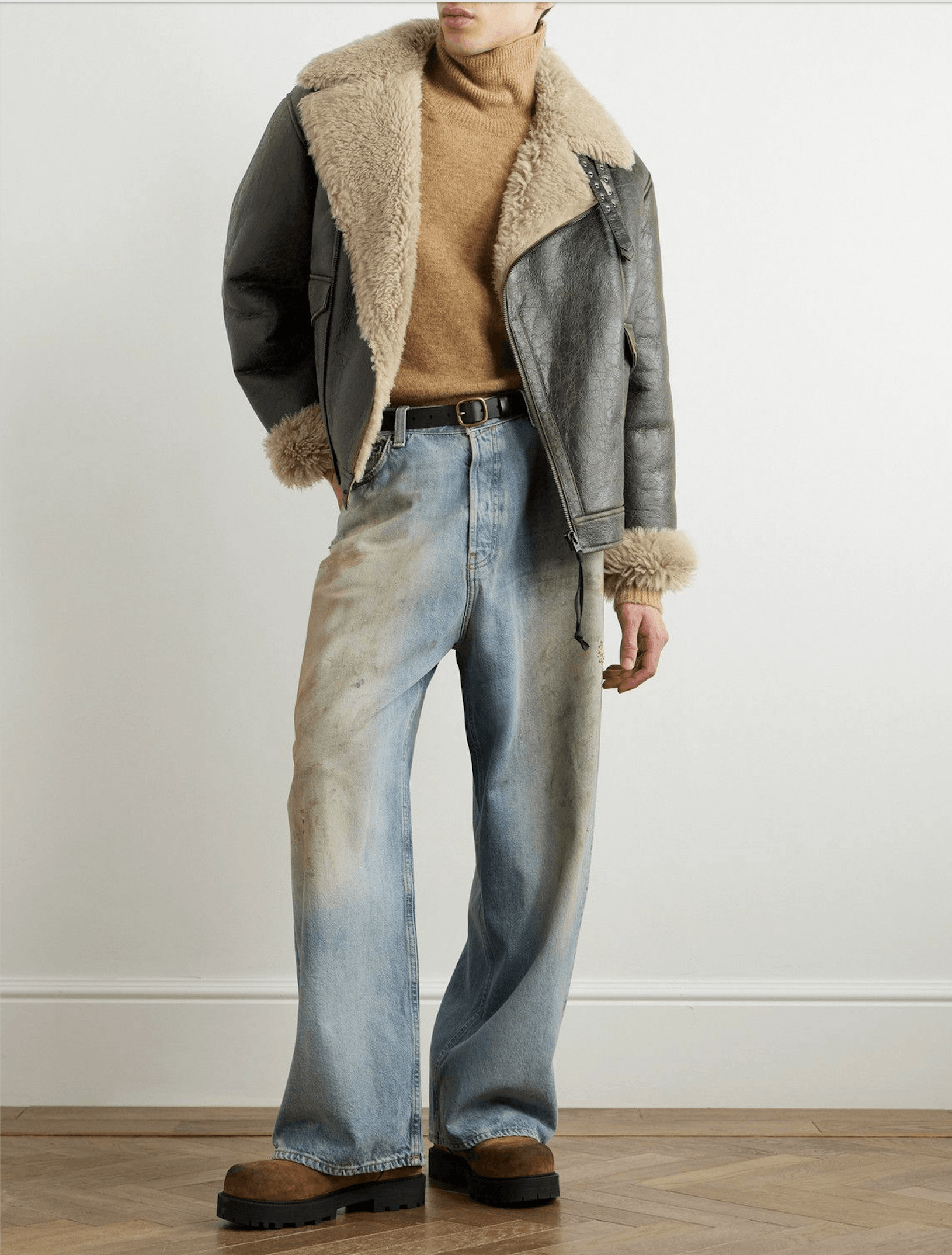 Acne Studios Acne Studios Shearling Aviator Jacket Size US M / EU 48-50 / 2 - 3 Thumbnail