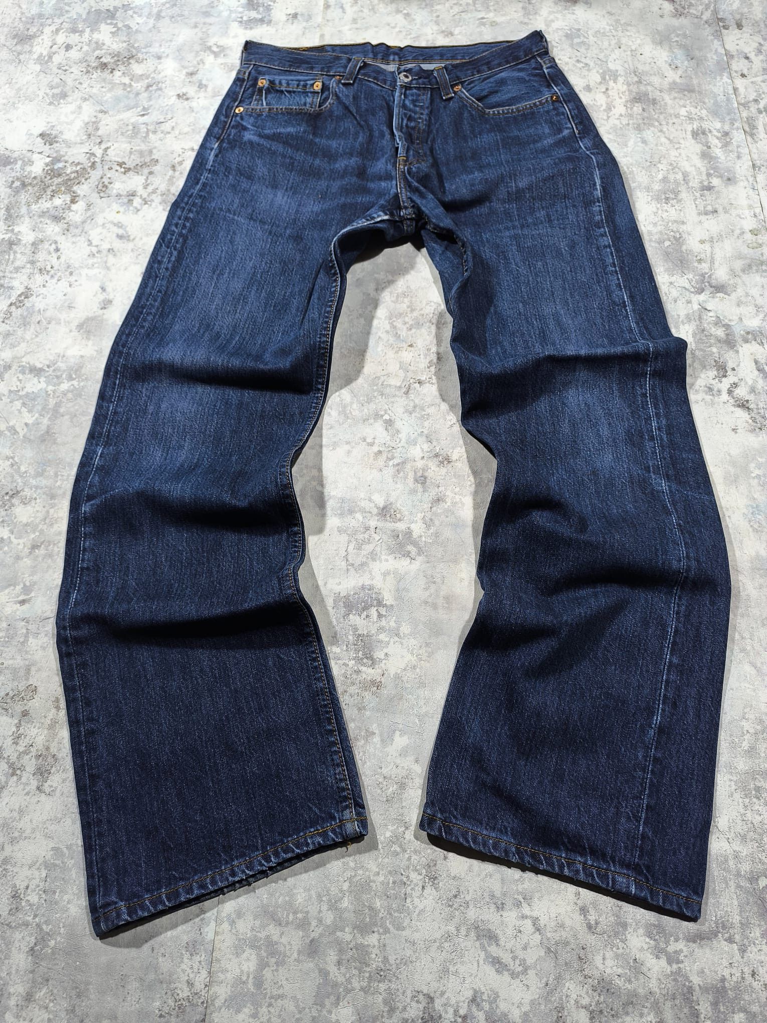 Levi's vtg 501 levis navy faded Size US 31 - 4 Thumbnail