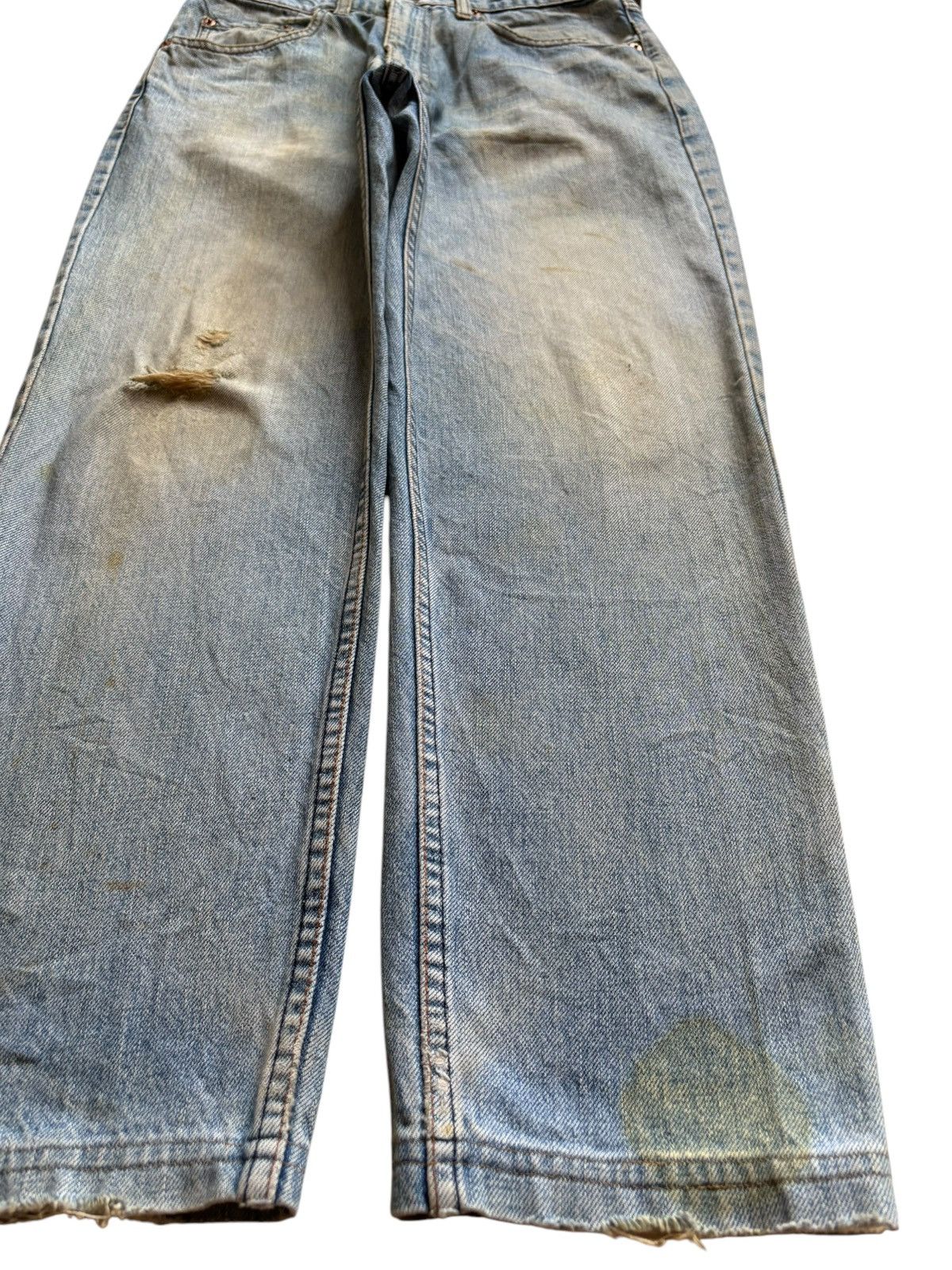 Levi's SALES🔥Vintage 90s Levis 603 Mud Wash Distressed Jeans Size US 30 / EU 46 - 7 Thumbnail