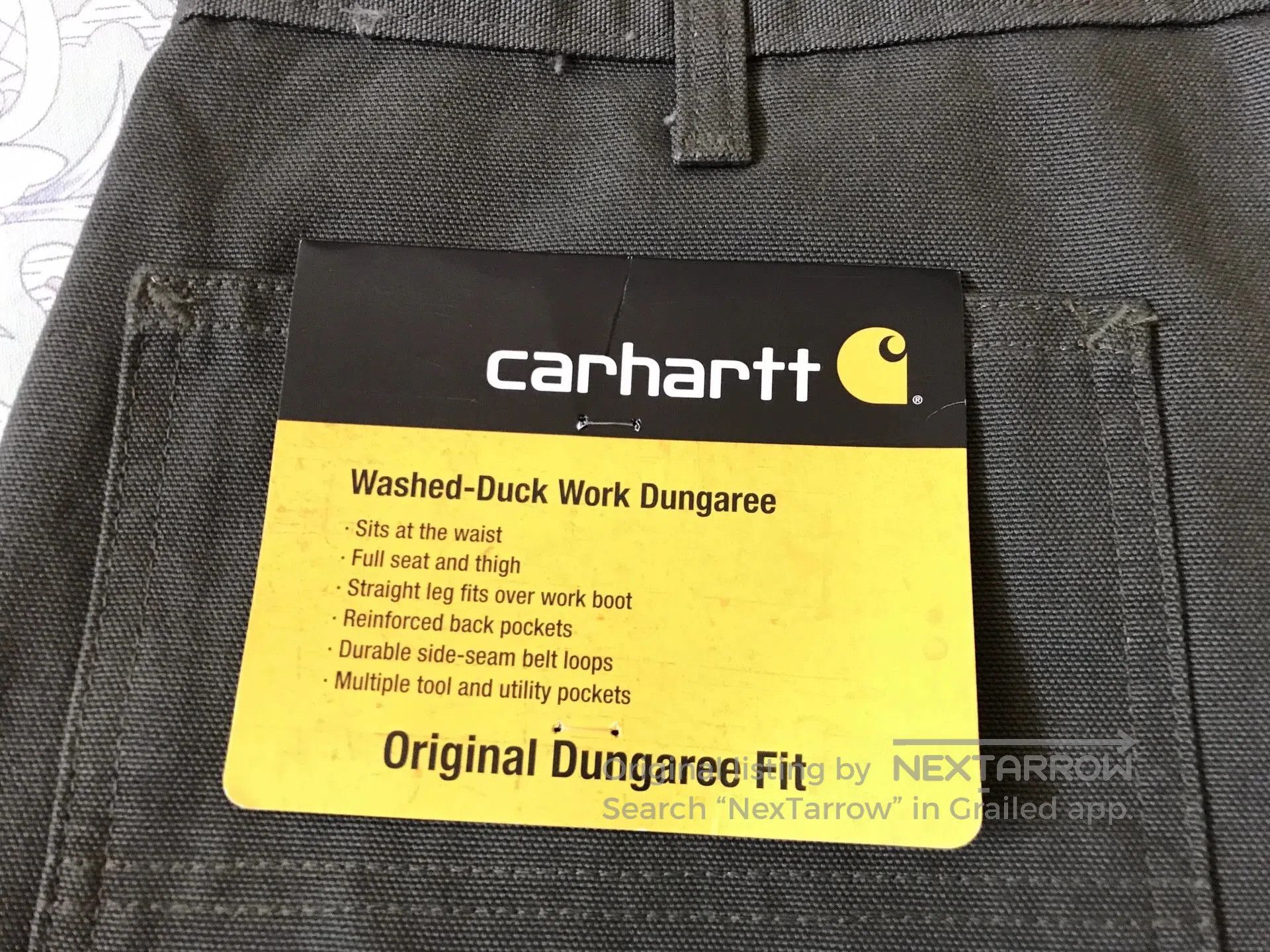 Carhartt Carhartt B11 MOS Work Pants W36L34. Size US 36 / EU 52 - 7 Thumbnail