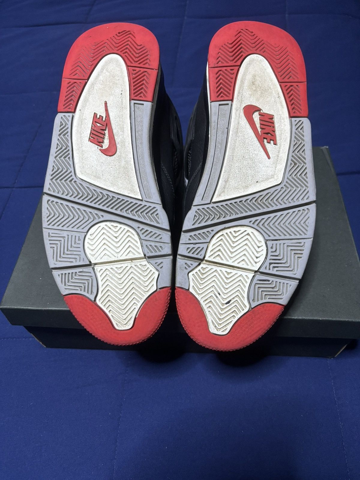 Jordan Brand Jordan 4 Retro Bred Reimagined 2024 Size 10 Size US 10 / EU 43 - 5 Thumbnail