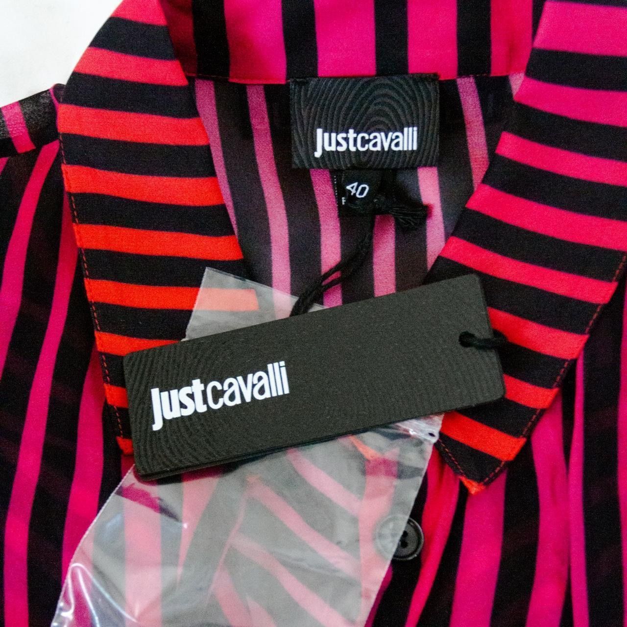 Just Cavalli NWT Just Cavalli Semi-Sheer Zebra Print Shirt Blouse Size S / US 4 / IT 40 - 3 Thumbnail