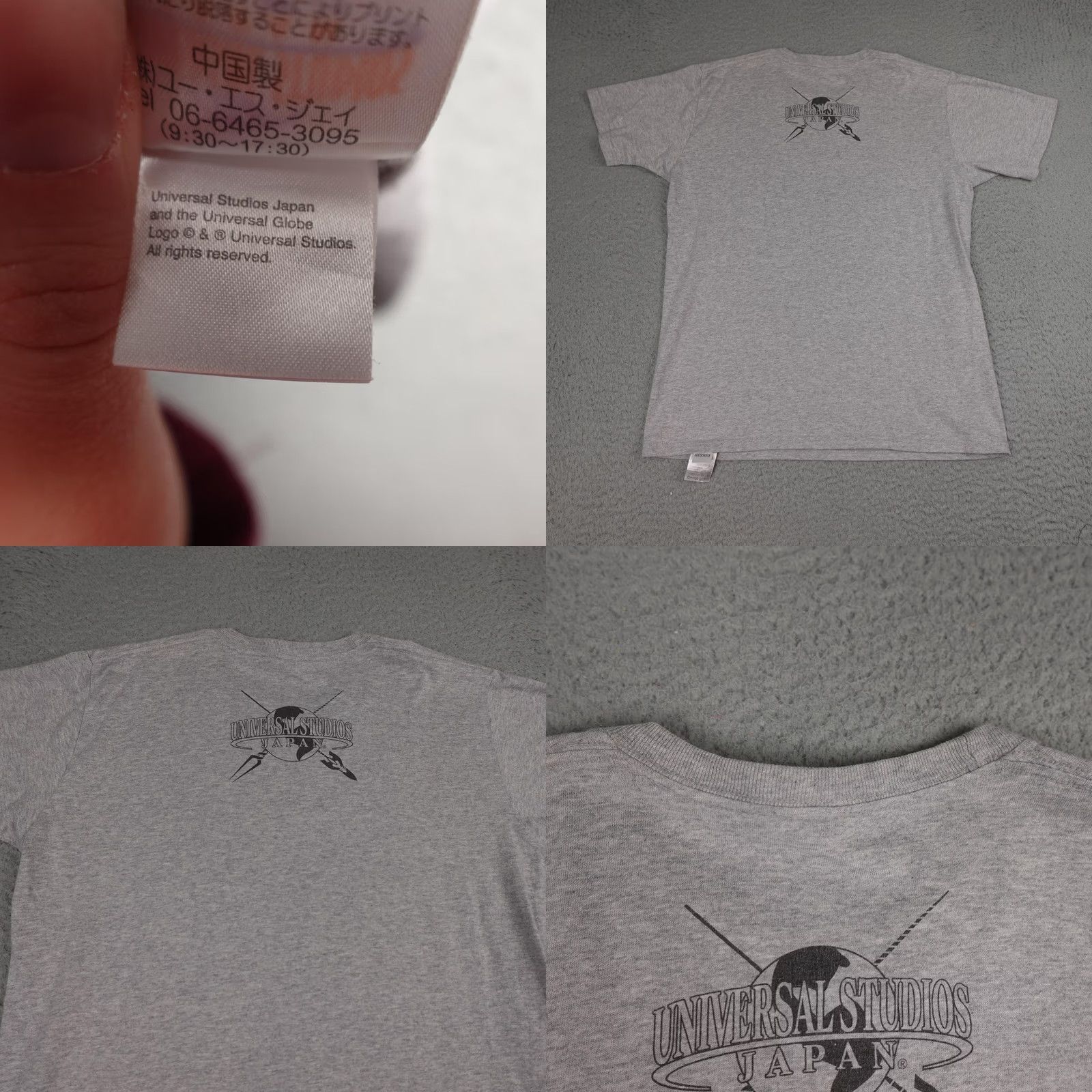 Vintage VINTAGE Universal Studios Japan Evangelion 4D Shirt Mens Large Gray Anime Tee Size US L / EU 52-54 / 3 - 9 Thumbnail