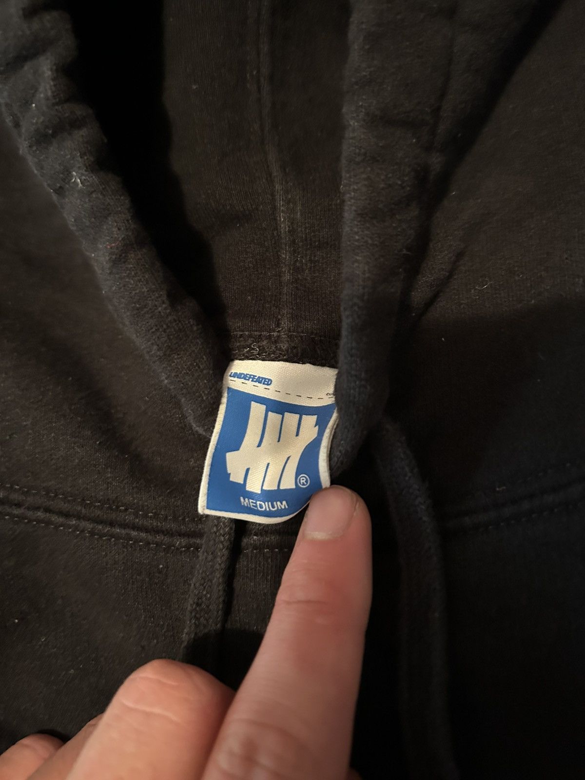 Undefeated UNDFTD BLACK HOODIE Large Size US M / EU 48-50 / 2 - 2 Thumbnail