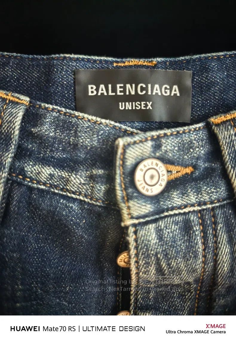 Balenciaga Balenciaga size XS Denim Shorts Size US 27 - 2 Thumbnail