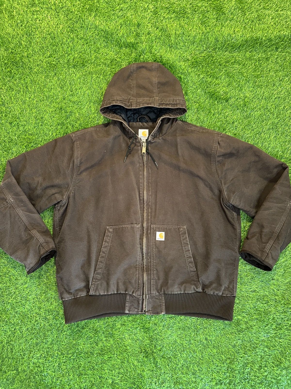 Carhartt Carhartt dark brown active jacket size 2XL Size US XXL / EU 58 / 5 - 1 Thumbnail