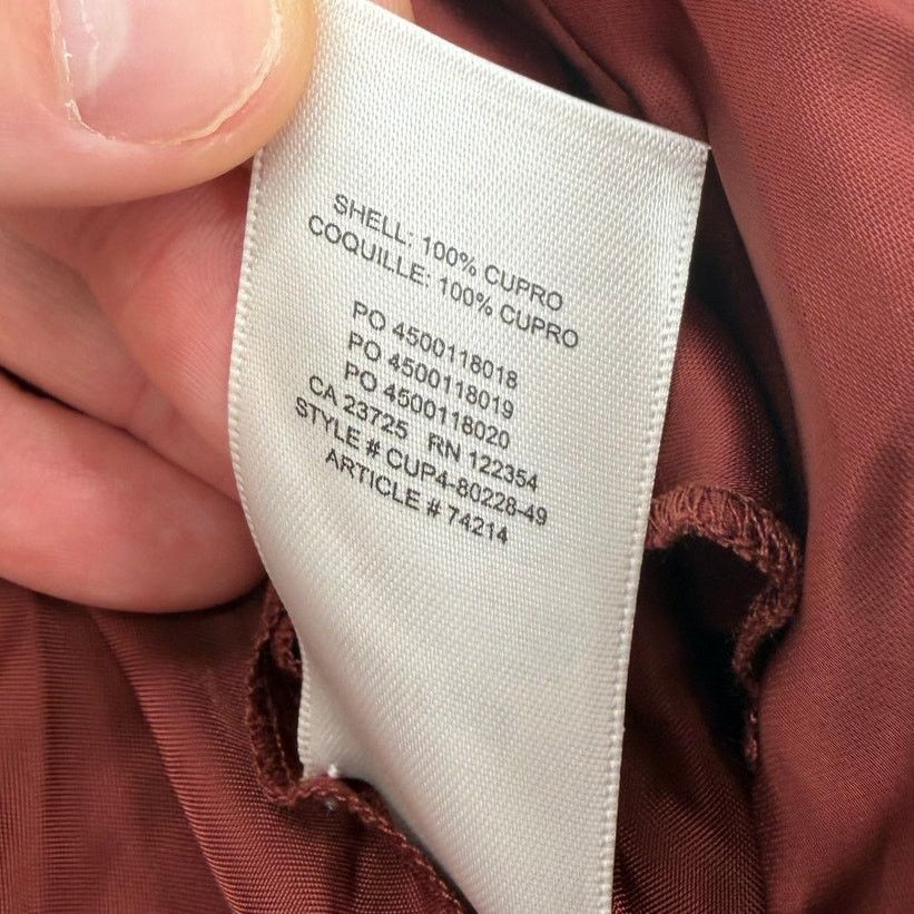 Aritzia NWT Wilfred Only Ruched Rustique Silky Slip Dress Size LARGE Size L / US 10 / IT 46 - 7 Thumbnail