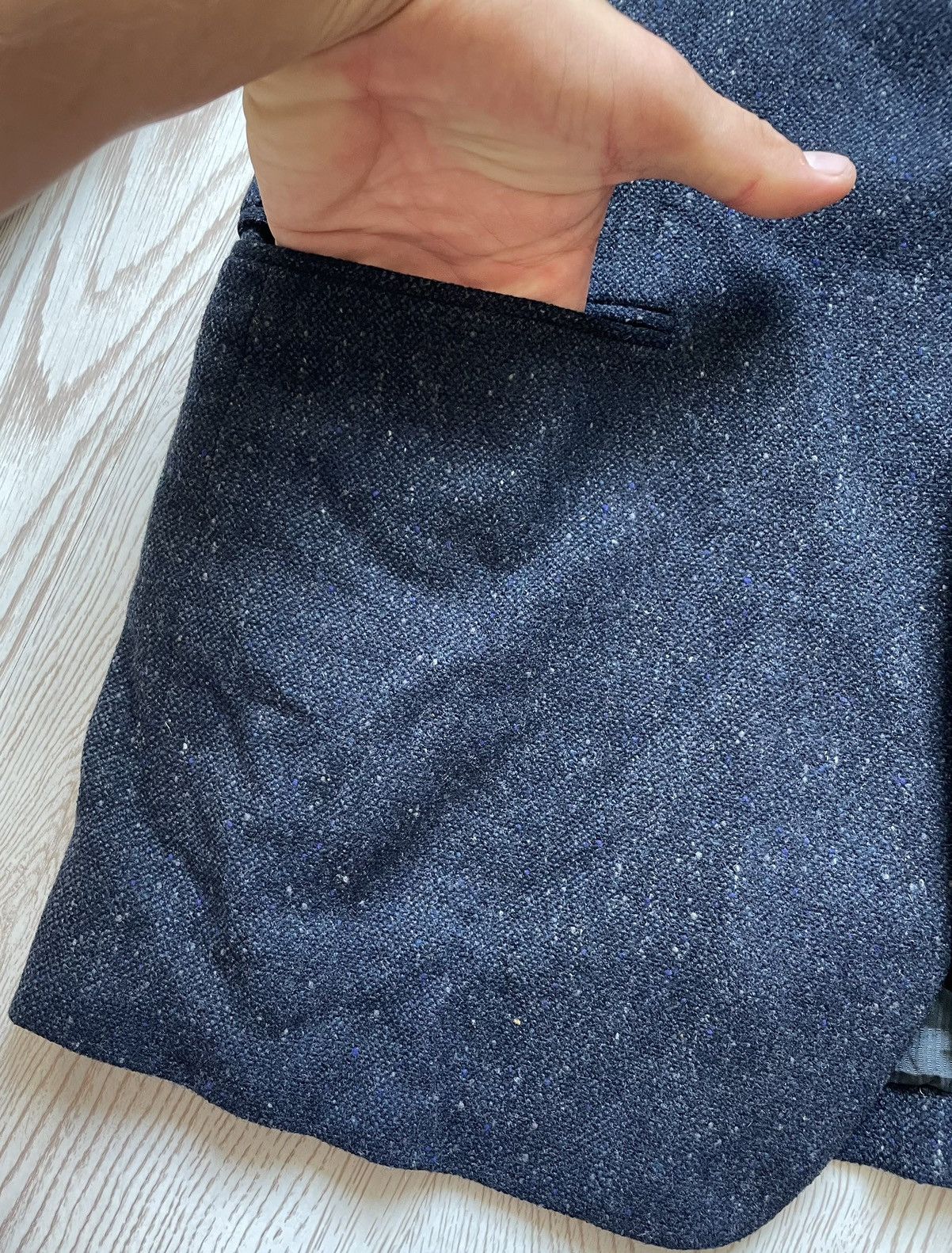 Ermenegildo Zegna Ermenegildo Zegna Soft Blue Wool&Cashmere blazer Size 48R - 5 Thumbnail