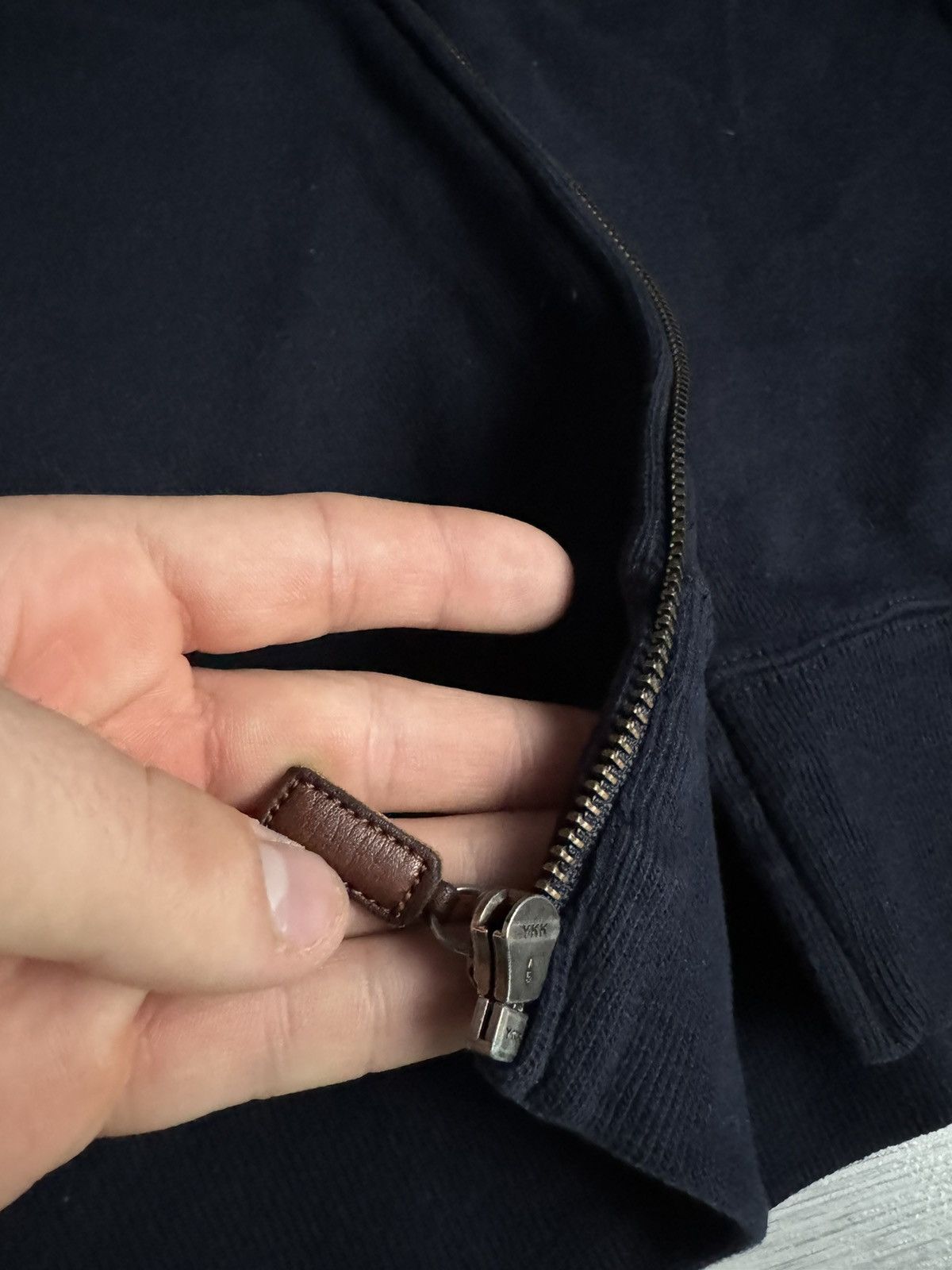 Polo Ralph Lauren × Vintage Vintage Polo Ralph Lauren zip up sweater shirt Size US L / EU 52-54 / 3 - 6 Thumbnail