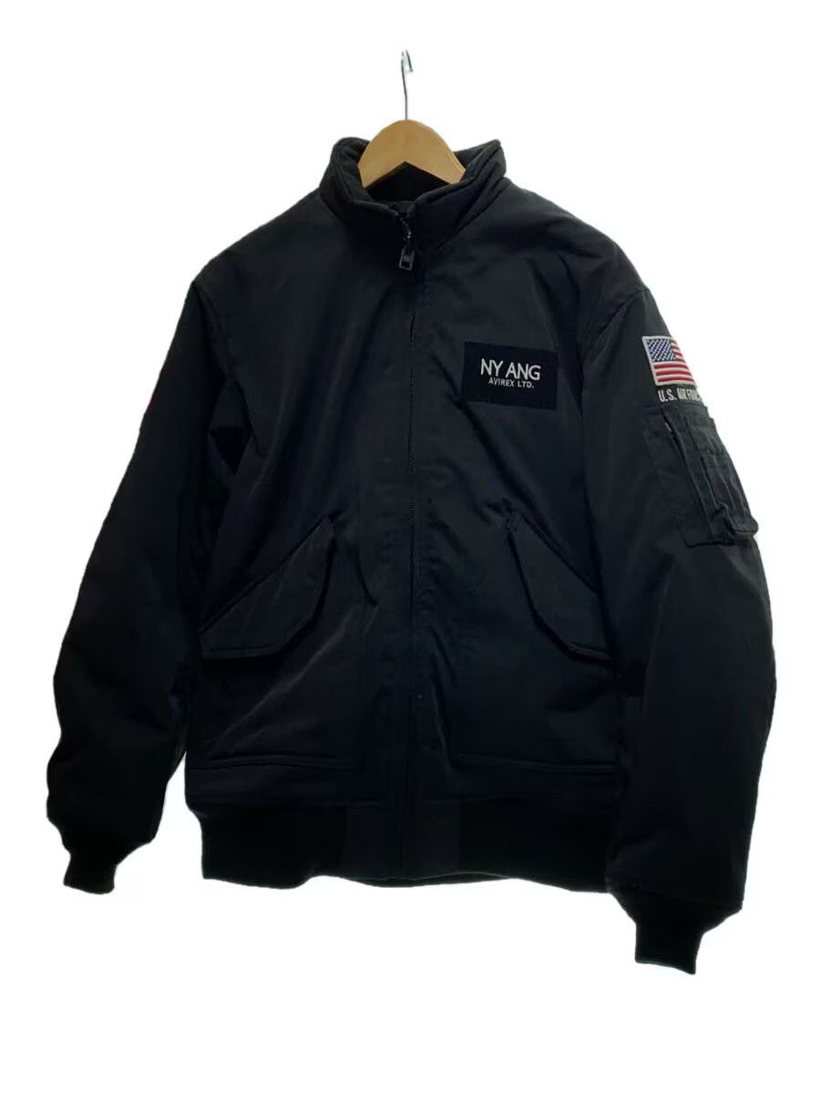 Avirex Avirex Polyester Jacket Black Size US XL / EU 56 / 4 - 1 Thumbnail