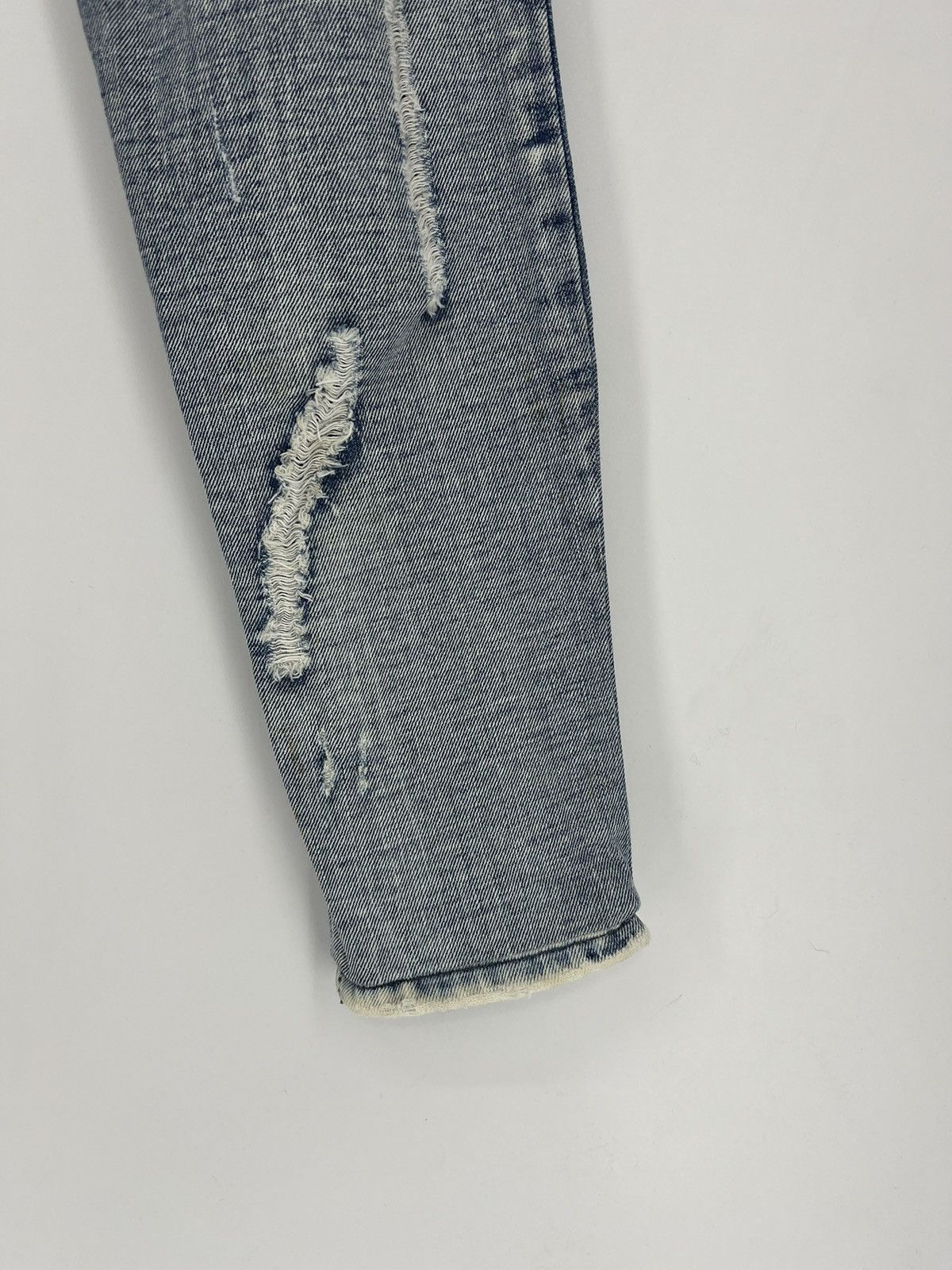 Vintage Rare Men's Jeans With Embroidered Flowers Japanese Brand Size US 28 / EU 44 - 4 Thumbnail