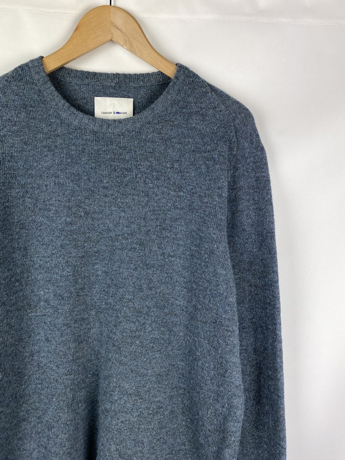 Samsoe Samsoe Samsoe Samsoe men’s wool elbow patches sweater pullover Size US XL / EU 56 / 4 - 5 Thumbnail
