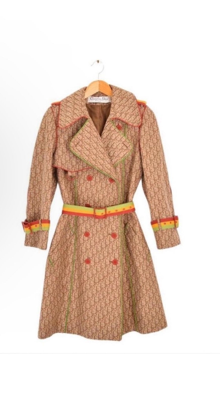 Dior Rasta dior trench coat Size S / US 4 / IT 40 - 1 Thumbnail