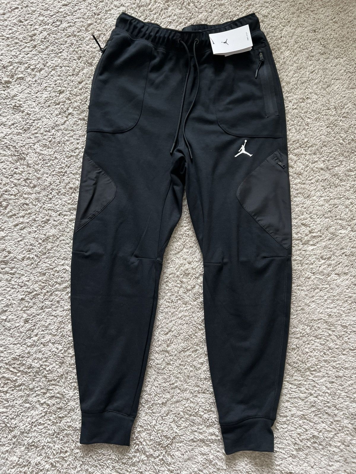 Jordan Brand × Nike Nike Air Jordan Tech Fleece Training Pants Joggers Size US 30 / EU 46 - 1 Thumbnail