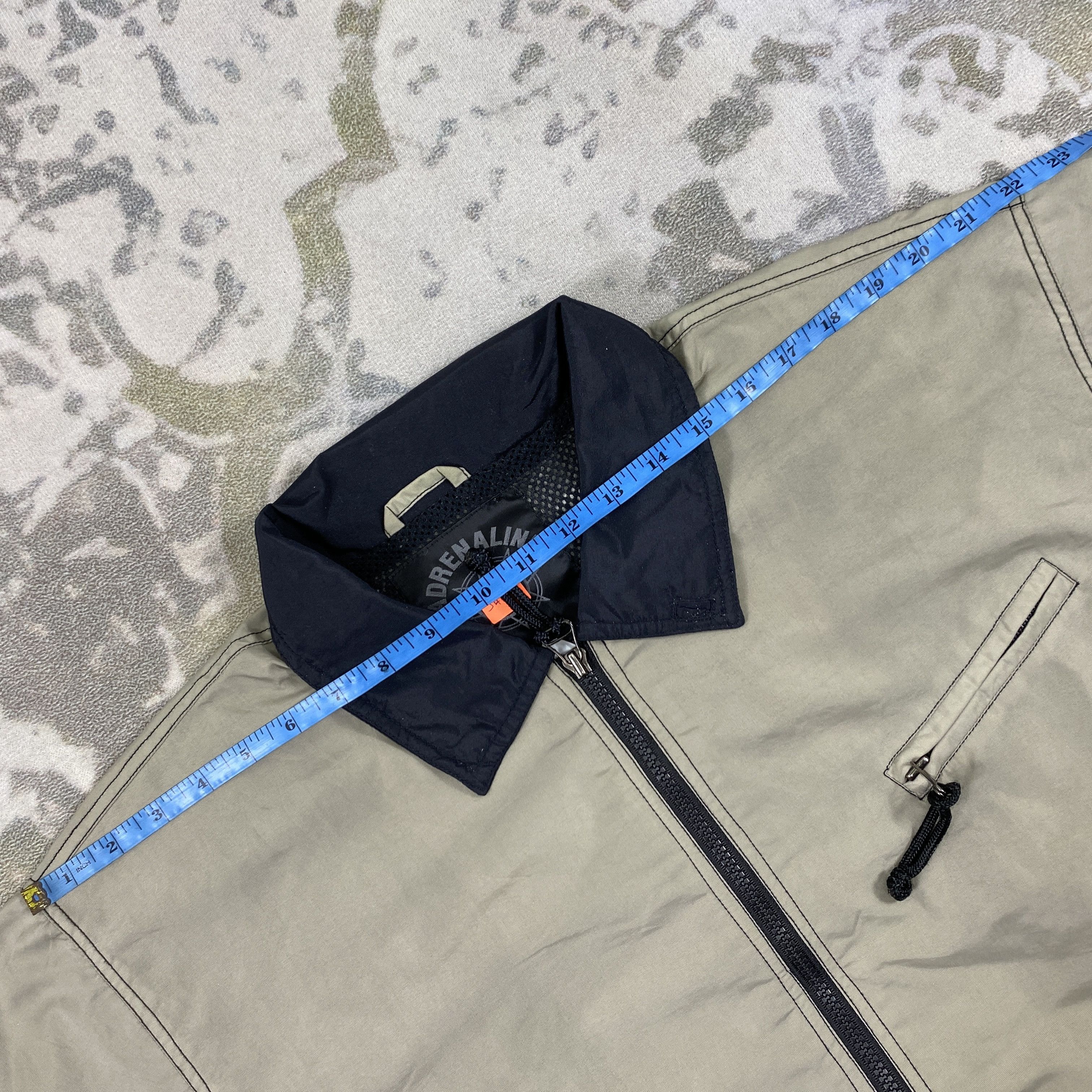Japanese Brand Vintage Adrenaline USA Khaki Jacket- J441 Size US L / EU 52-54 / 3 - 5 Thumbnail