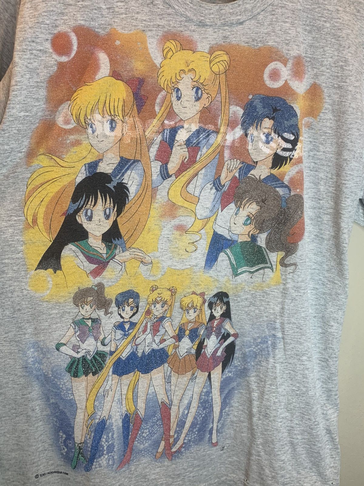 Vintage RARE* Vintage 90’s Sailor Moon Anime Art Single Stitch Shirt Size US M / EU 48-50 / 2 - 2 Thumbnail