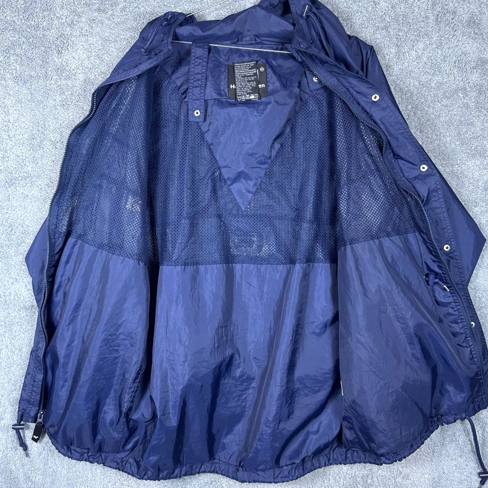 Helly Hansen Helly Hansen Windbreaker Mens Medium Rain Jacket Tech Hooded Packable Full Zip Jacket Hoodie? Size US M / EU 48-50 / 2 - 5 Thumbnail