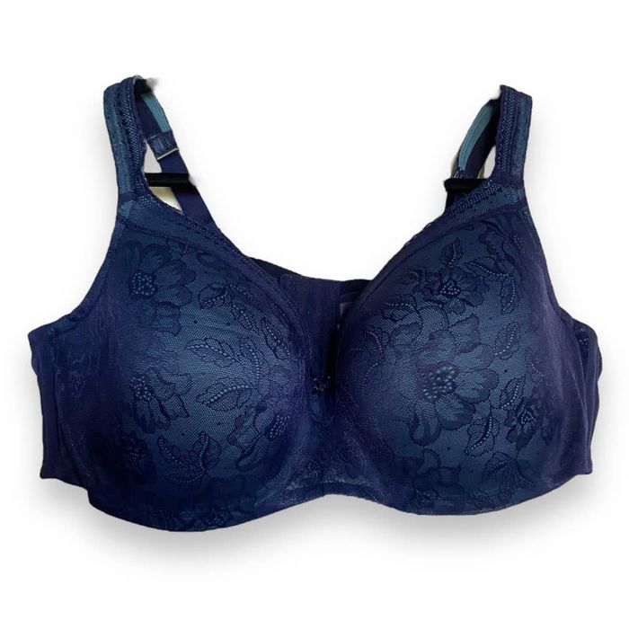 Other Cacique Lane Bryant Womens Bra 50D Navy Blue Modern Lace | Grailed