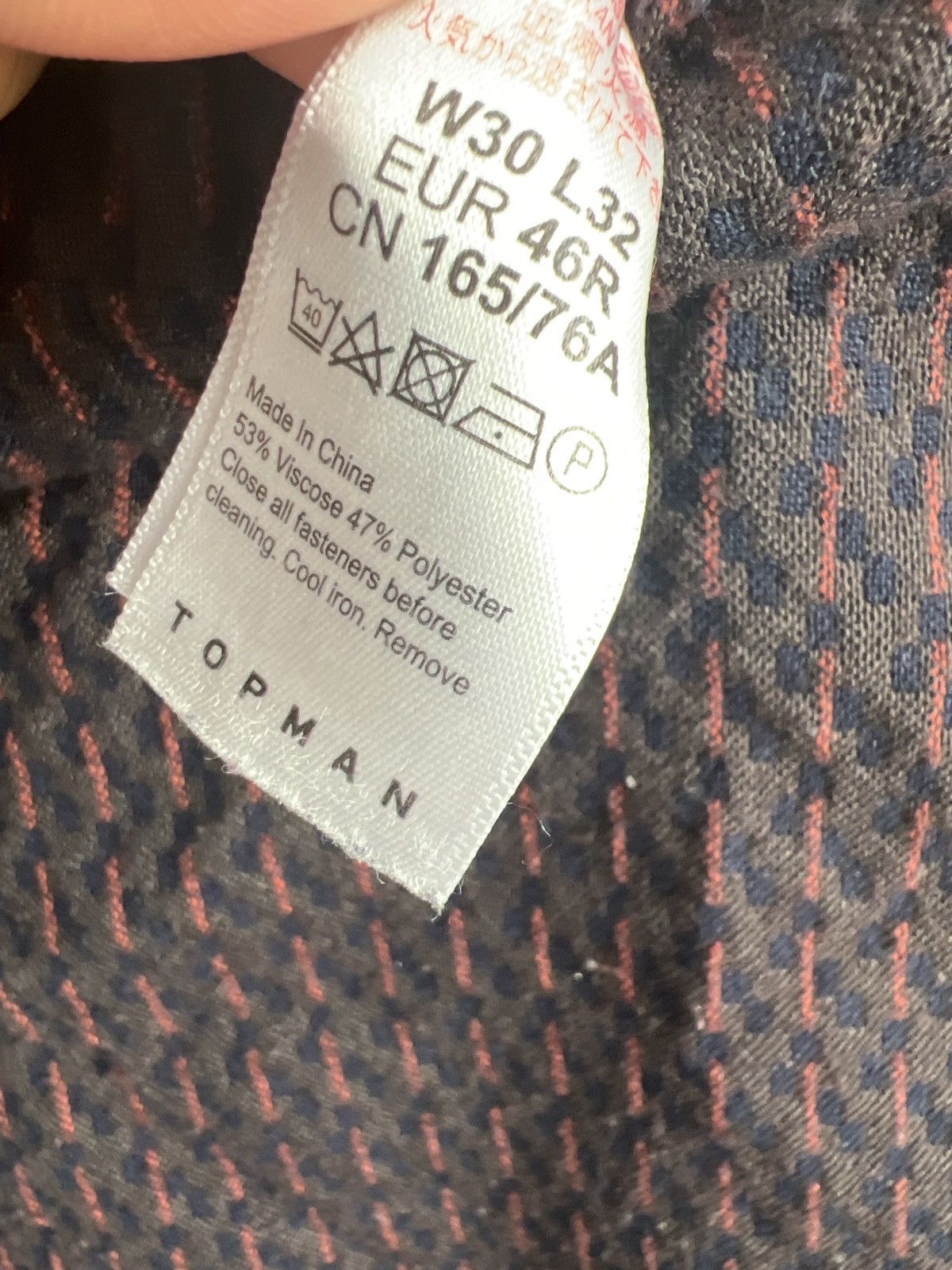 Topman Topman drawstring dress pant Size US 30 / EU 46 - 2 Thumbnail