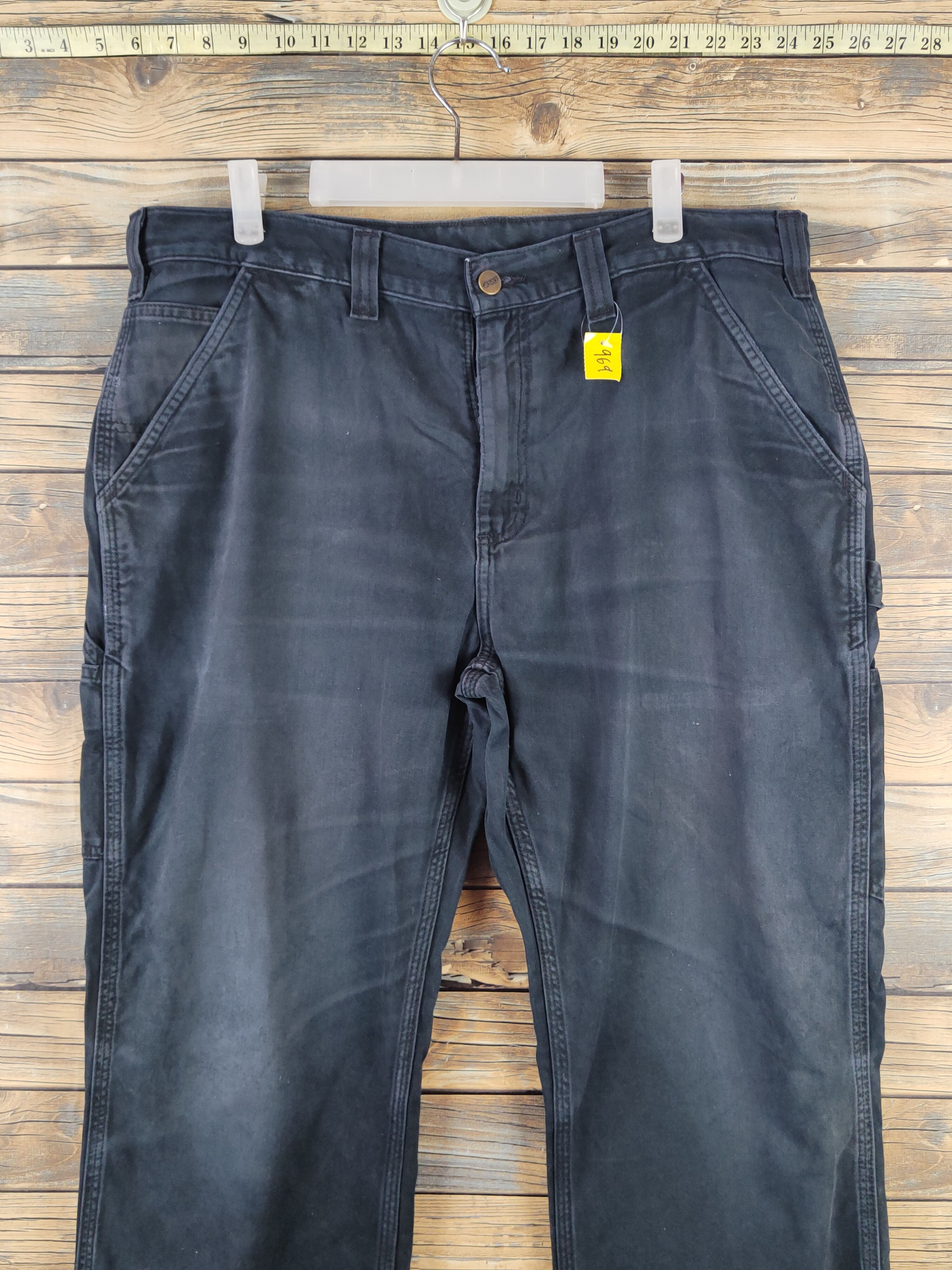 Carhartt DL Carhartt Black Multipocket Tactical Cargo Pants #969 Size US 38 / EU 54 - 2 Thumbnail