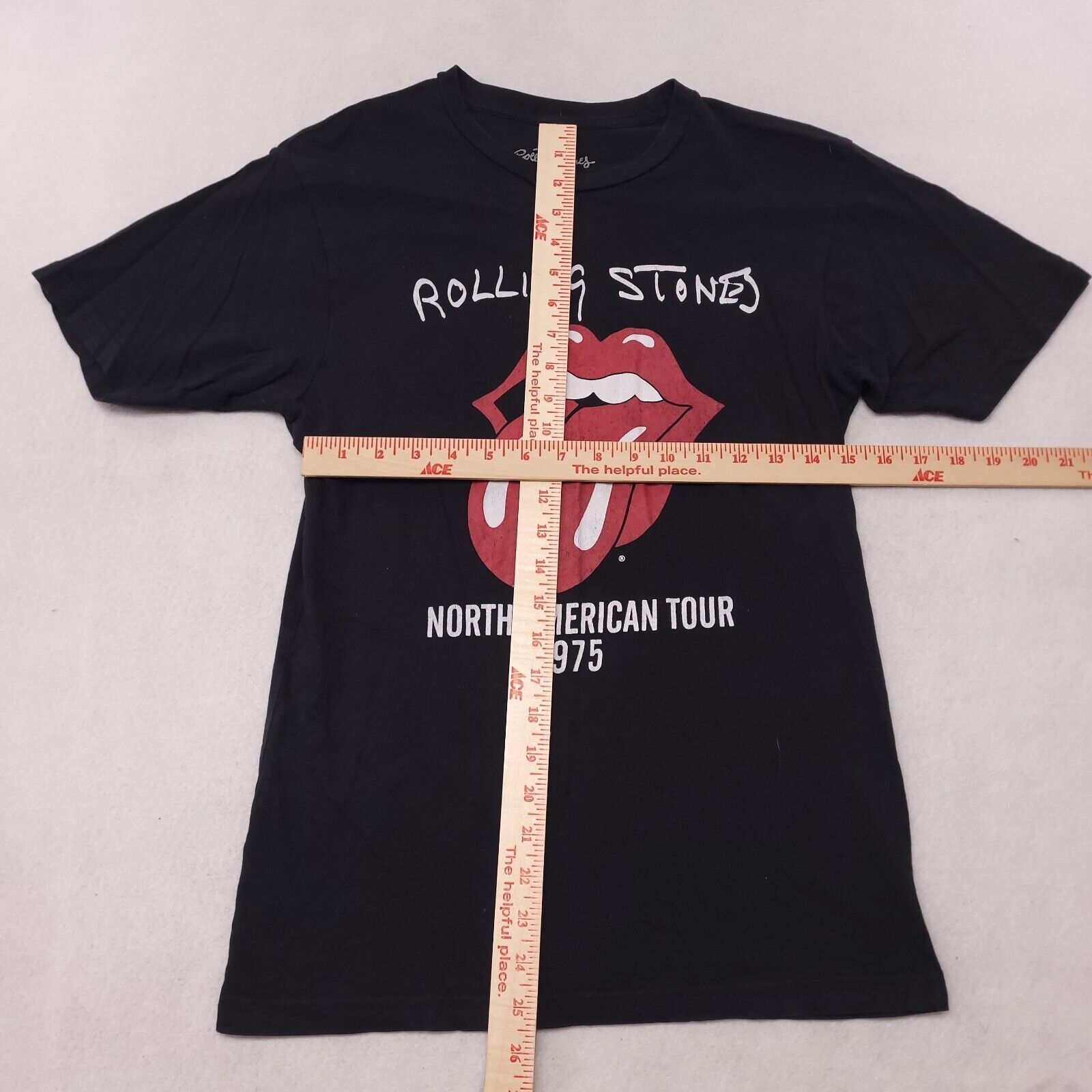 The Rolling Stones The Rolling Stones Graphic T-Shirt Adult Mens Size S Black Size US S / EU 44-46 / 1 - 7 Thumbnail