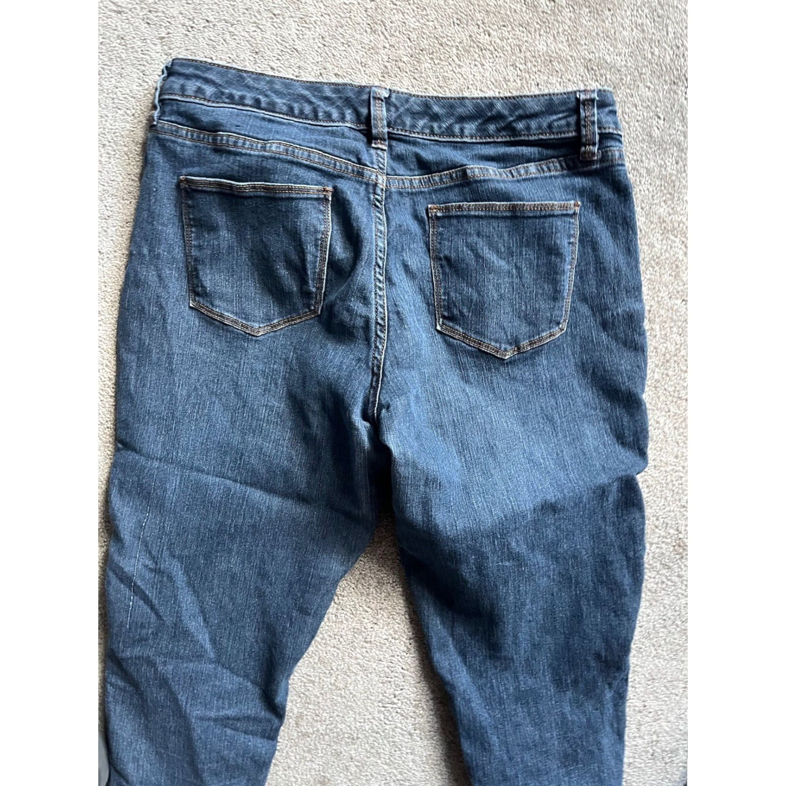 Vintage VINTAGE The Limited Women's Jeans Denim Skinny 678 Size 6 Waist 30W Blue Cotton Polyester Spandex Size 28" / US 6 / IT 42 - 4 Thumbnail