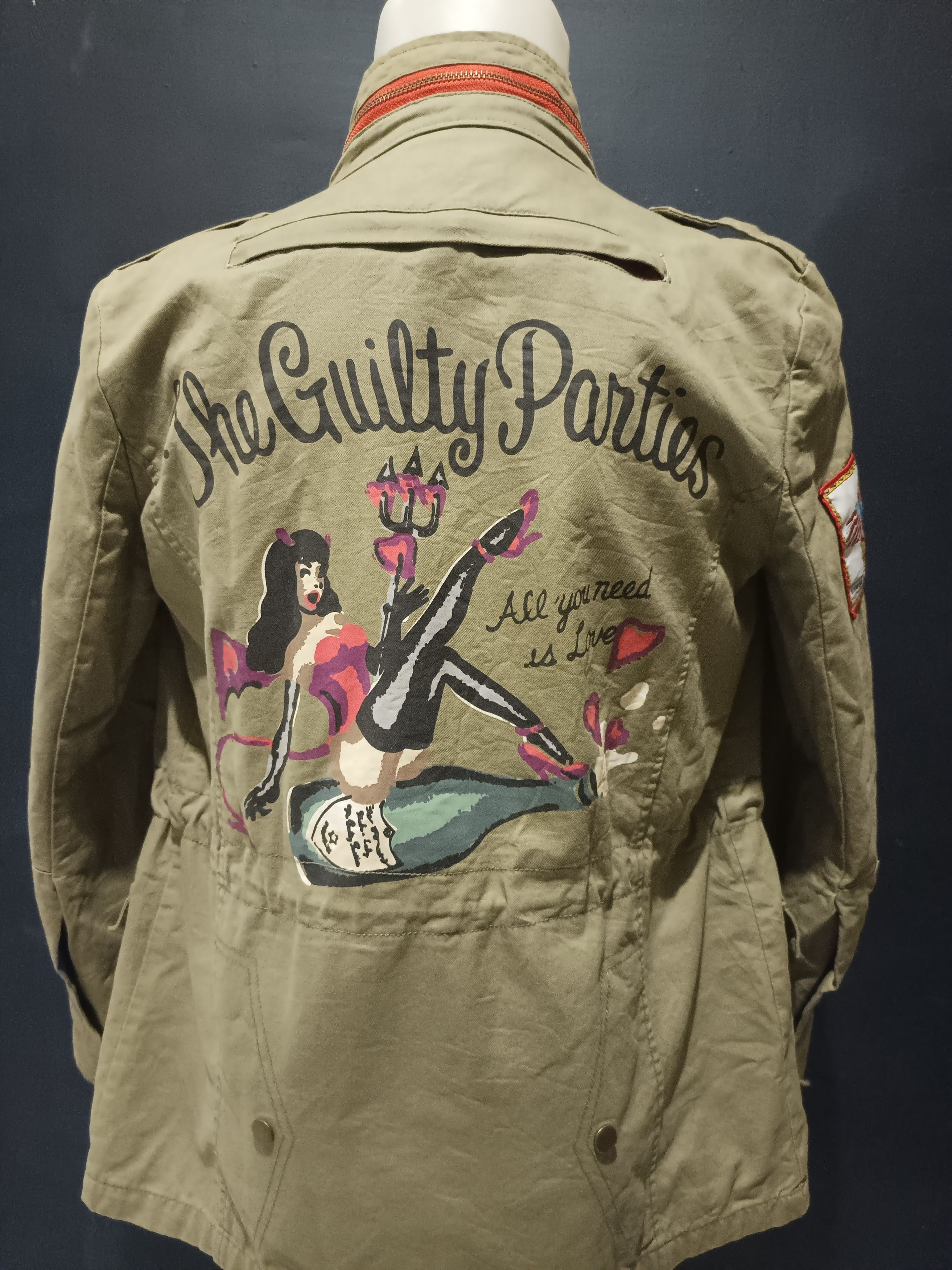 Japanese Brand × Vintage × Wacko Maria MK COMPANY M65 Parka Jacket Size US L / EU 52-54 / 3 - 24 Thumbnail