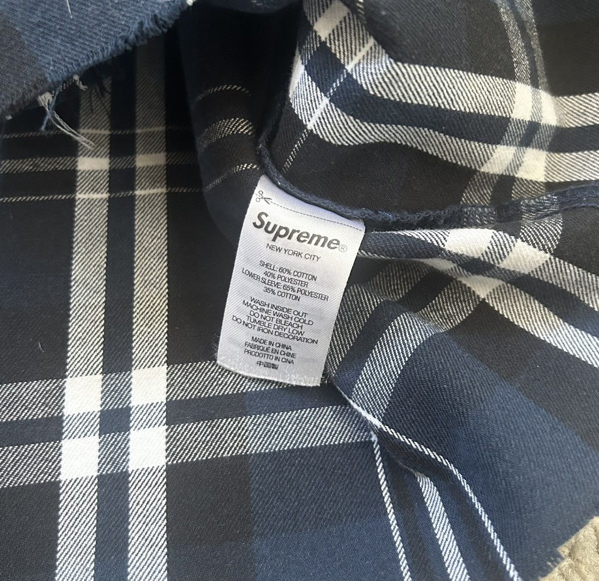 Supreme FW21 Thermal Work Shirt Size US M / EU 48-50 / 2 - 4 Thumbnail