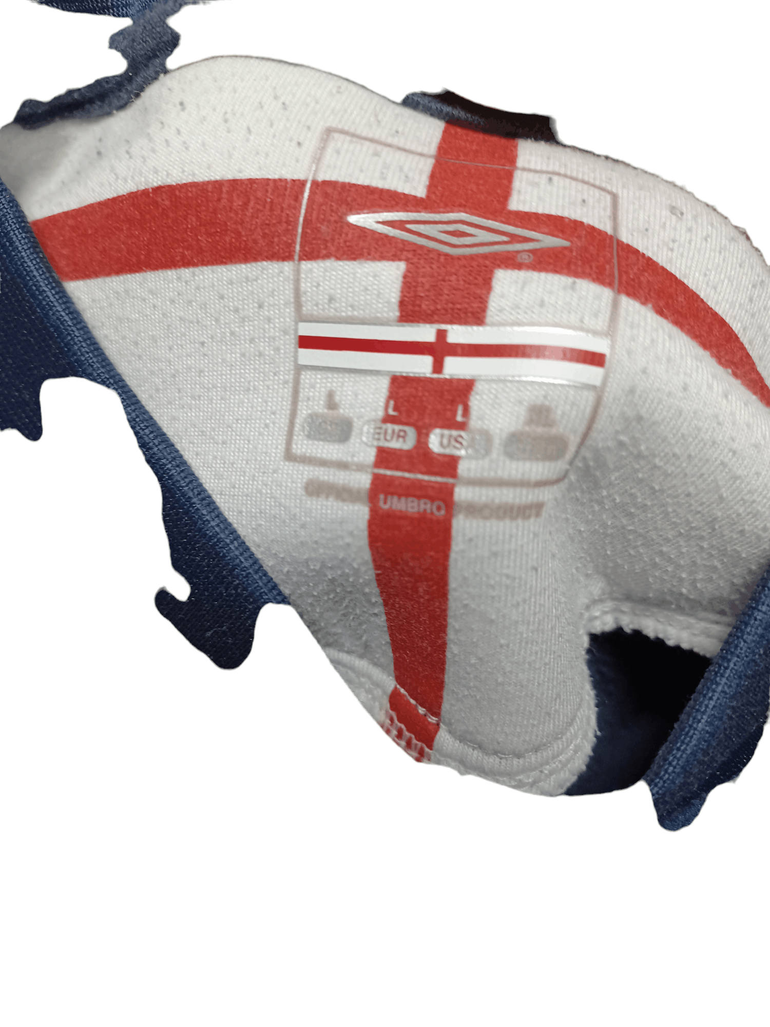 Umbro VINTAGE 2004-06 ENGLAND FLEECE OVERSIZE SWEATSHIRT SOCCER Size US L / EU 52-54 / 3 - 4 Thumbnail