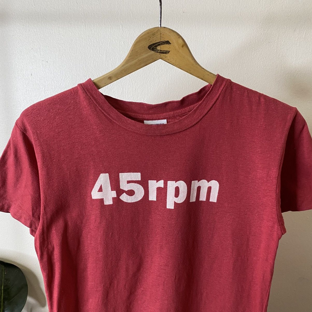 45rpm Vintage 45 Rpm Studio Spell Out T Shirt Size US S / EU 44-46 / 1 - 2 Thumbnail