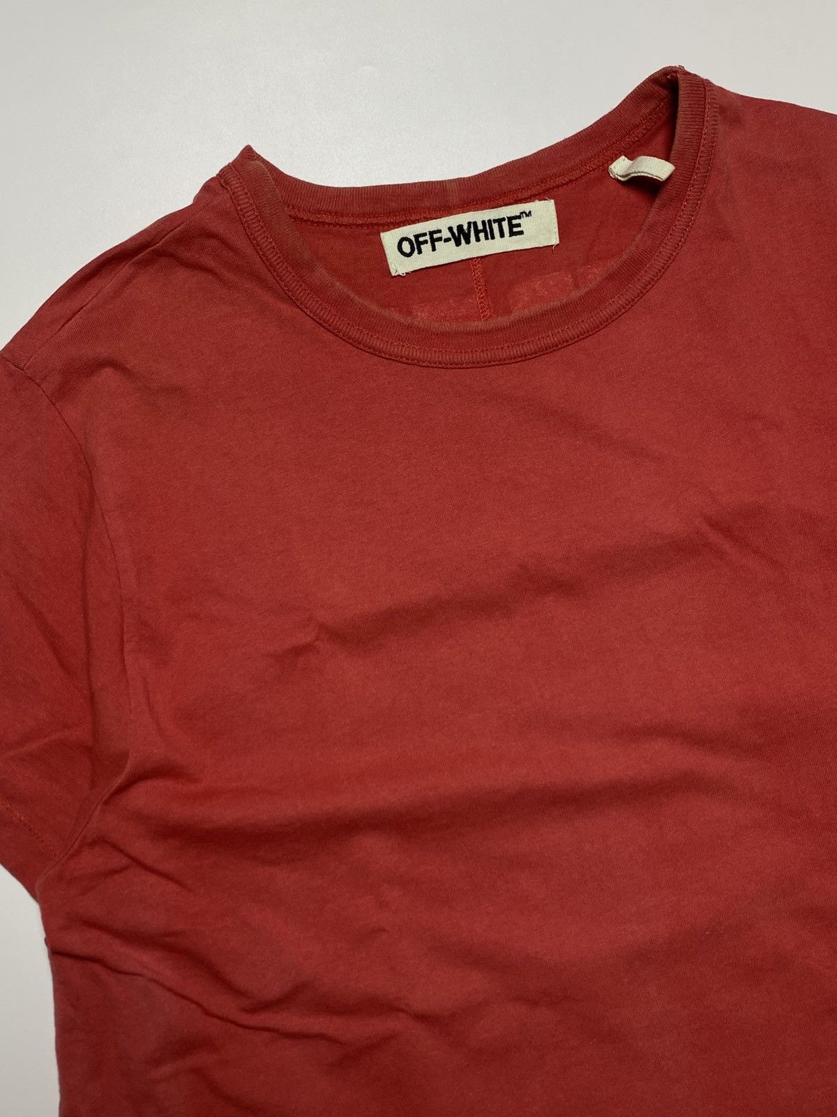 Off-White Off-White - OG Brushed Diagonal T-Shirt Size US M / EU 48-50 / 2 - 9 Thumbnail
