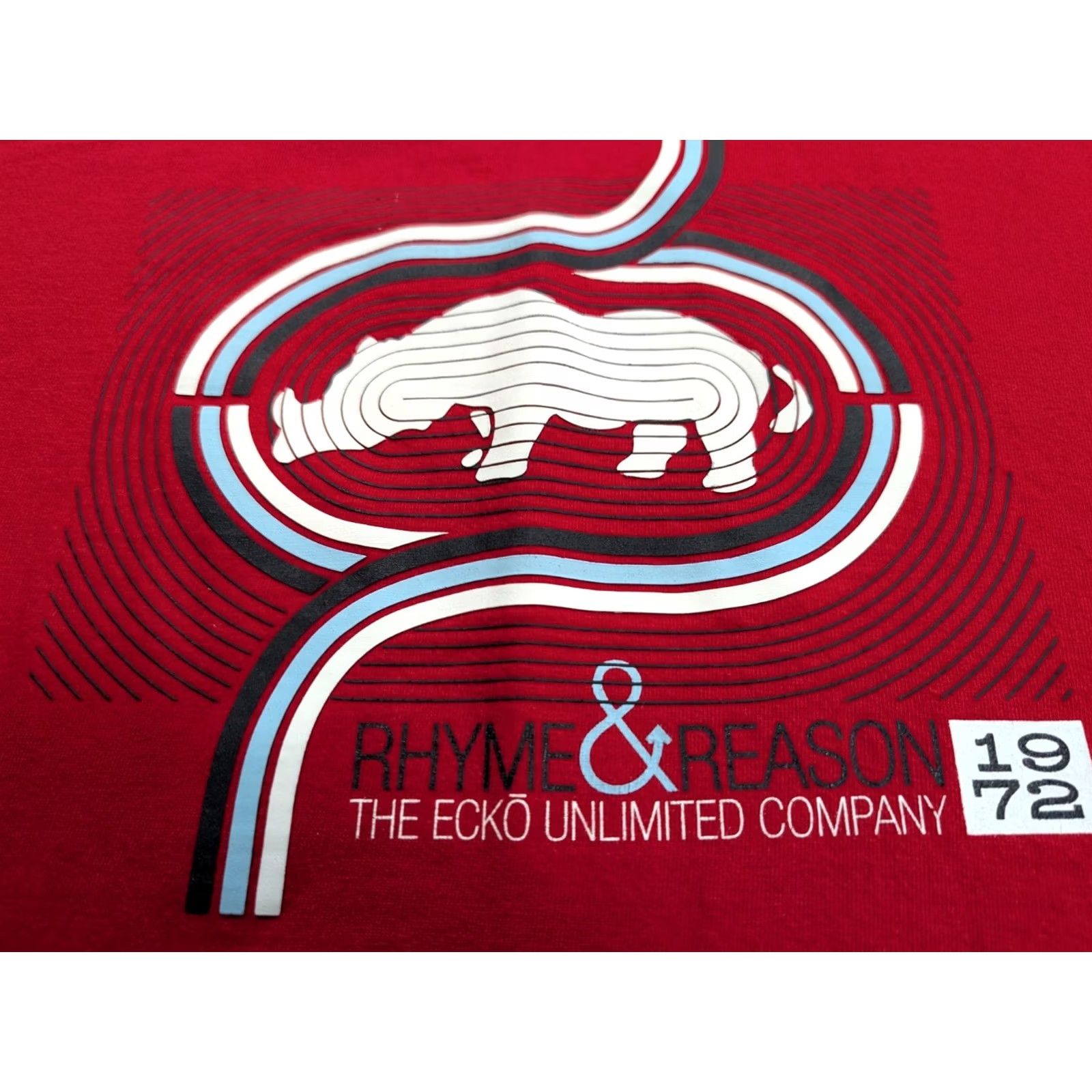 Ecko Unltd. Ecko Unltd. T-Shirt Mens Graphic Print Red 2XL Large You Size US XXL / EU 58 / 5 - 4 Thumbnail