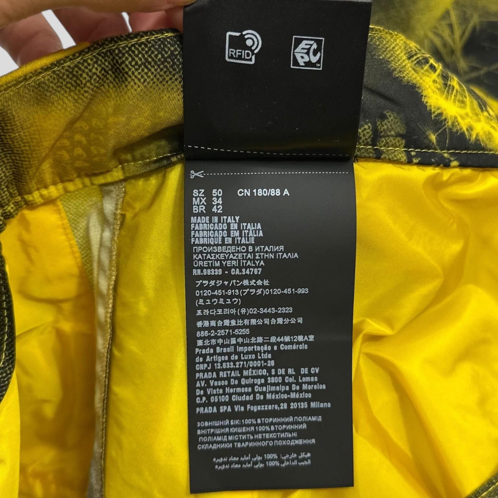 Prada Prada x Raf Simons 2022 Re-nylon Wolf Baggy Bermuda Shorts Size US 34 / EU 50 - 10 Thumbnail