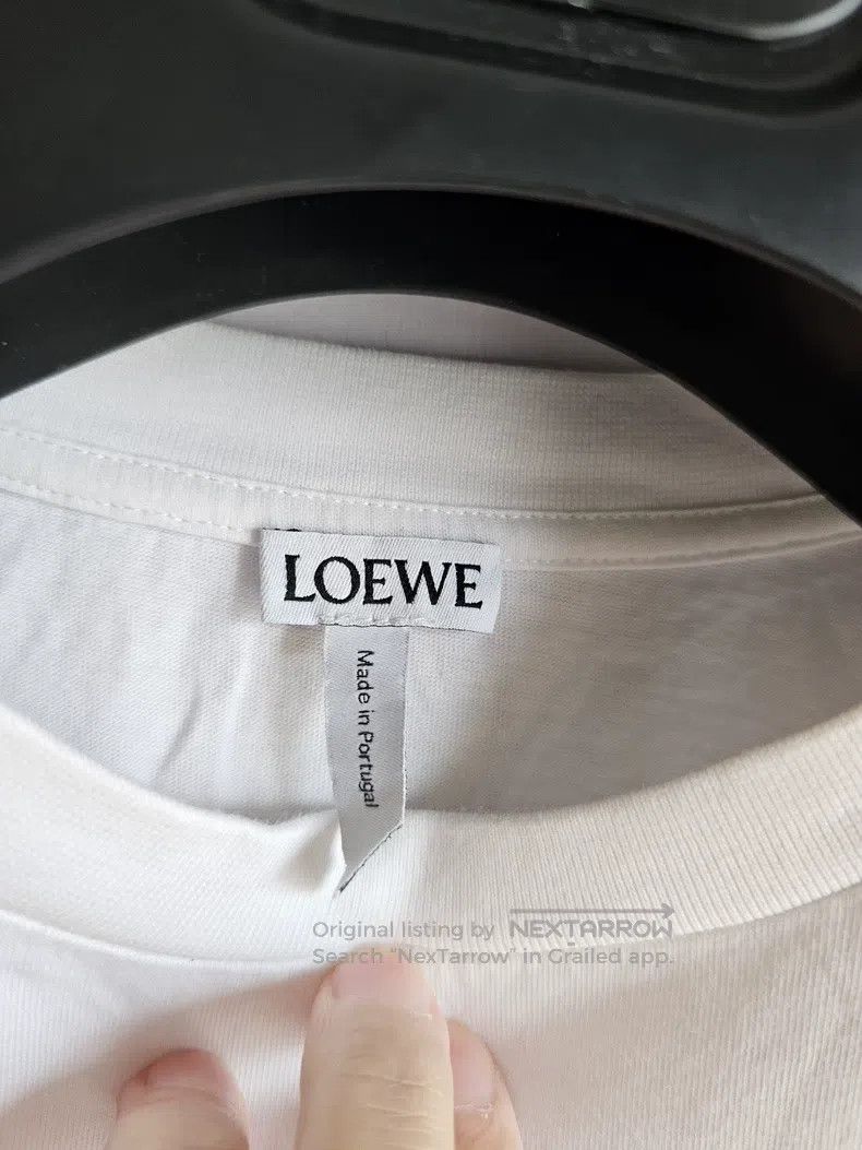 Loewe Loewe Short-sleeved T-shirt, white Size S / US 4 / IT 40 - 3 Thumbnail