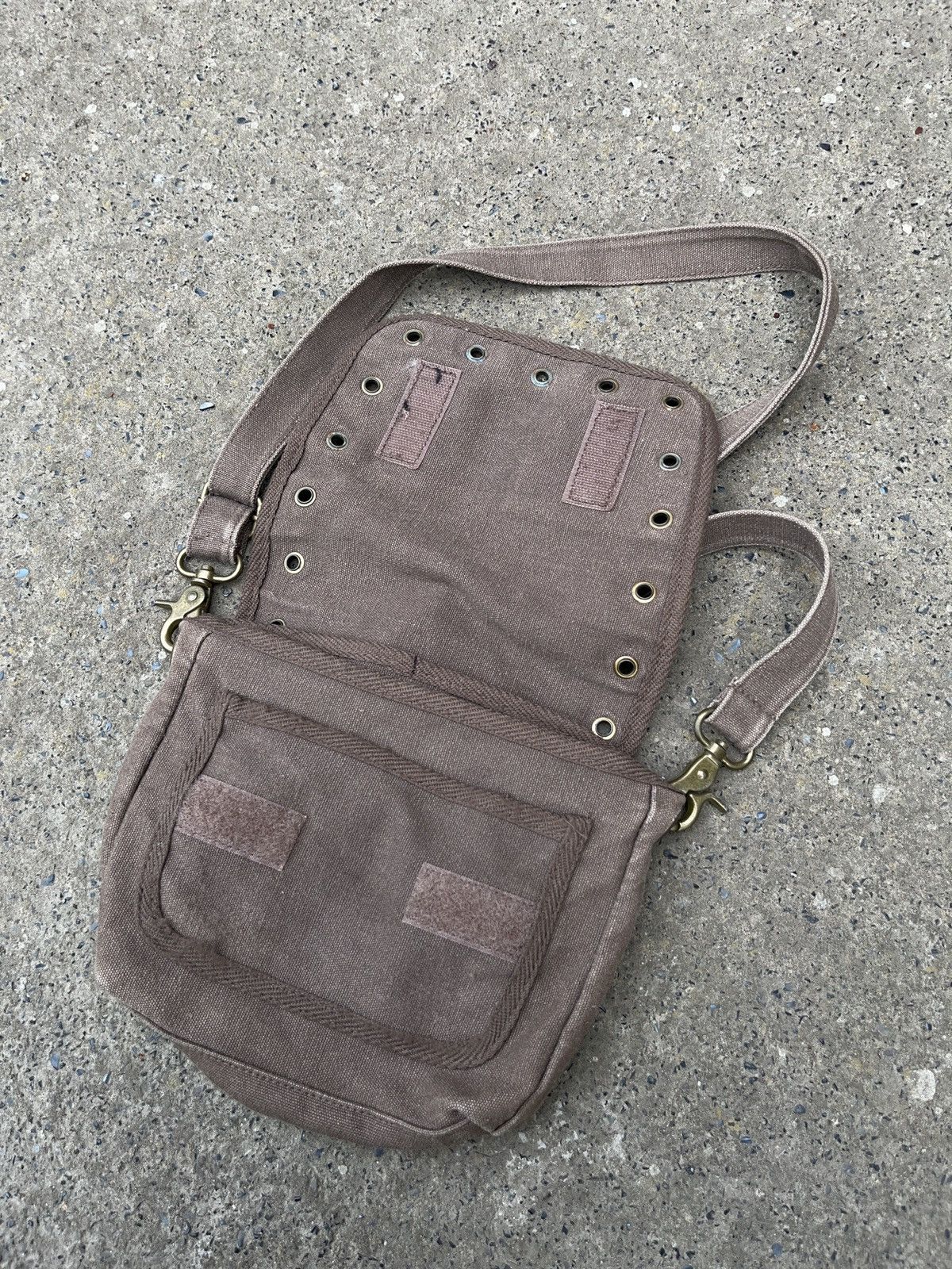 NHL × Vintage Vintage Y2K Crossbody Mini Bag West Camp Ontario Brown Size ONE SIZE - 6 Thumbnail
