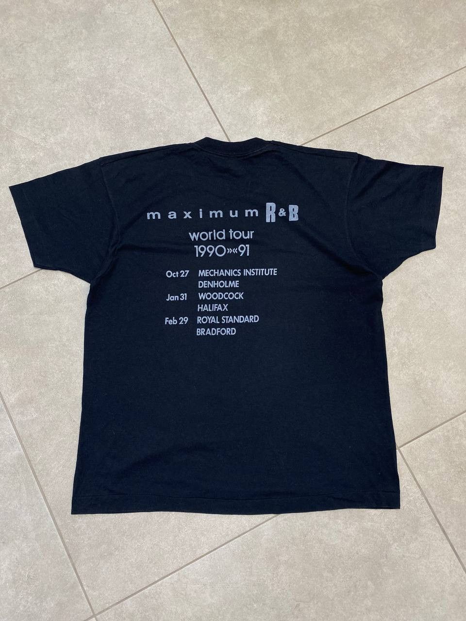 Band Tees Vintage The Repo Brothers 90s Maximun R'n'B Tour T-Shirt Size US XL / EU 56 / 4 - 2 Thumbnail