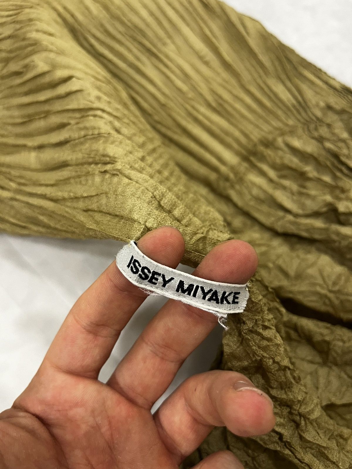 Issey Miyake Issey Miyake Vintage Pleated Scarf Size ONE SIZE - 2 Thumbnail