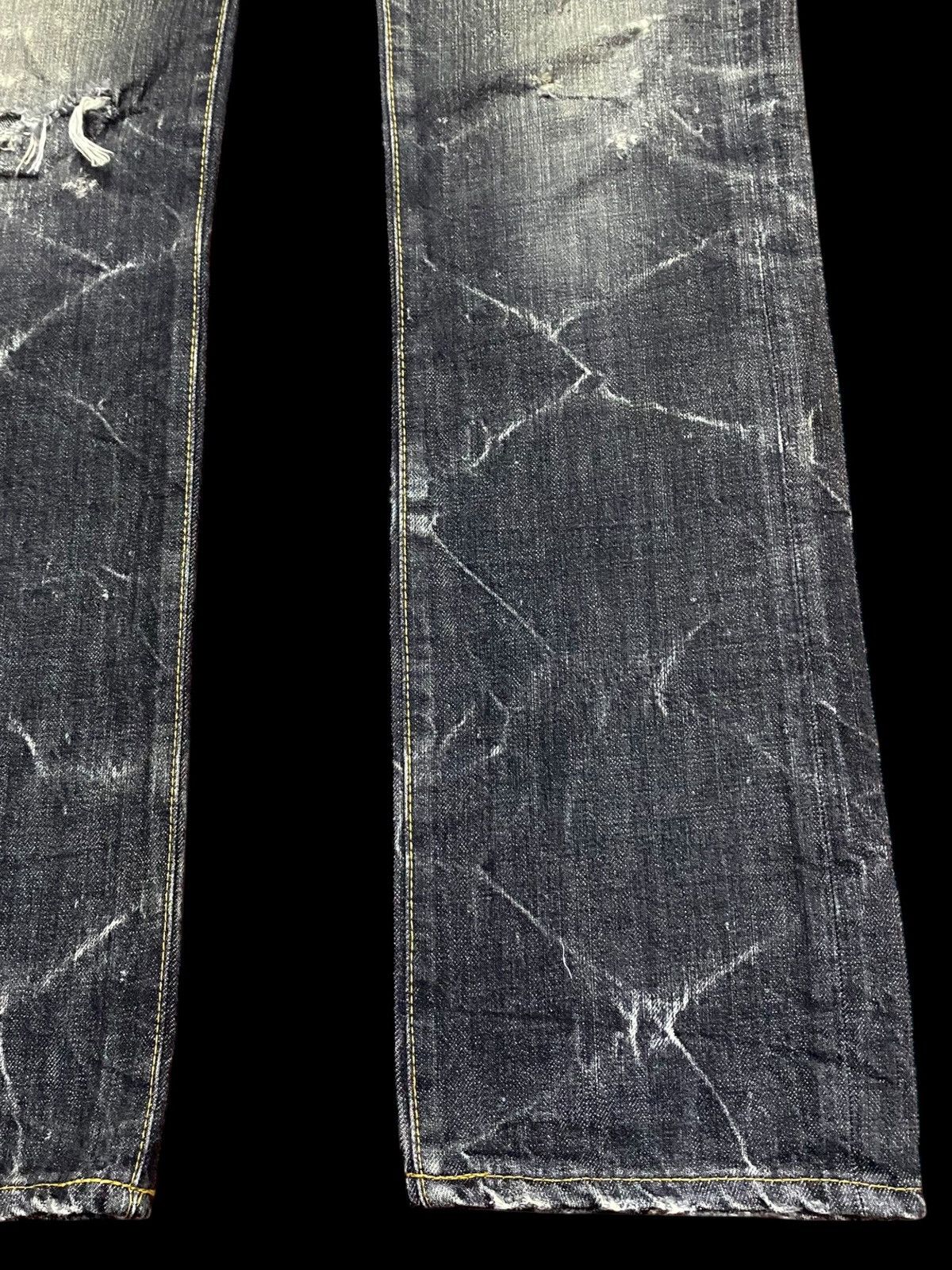 If Six Was Nine Vintage Blueway Denim Tears Thunder Jeans Size US 31 - 12 Thumbnail