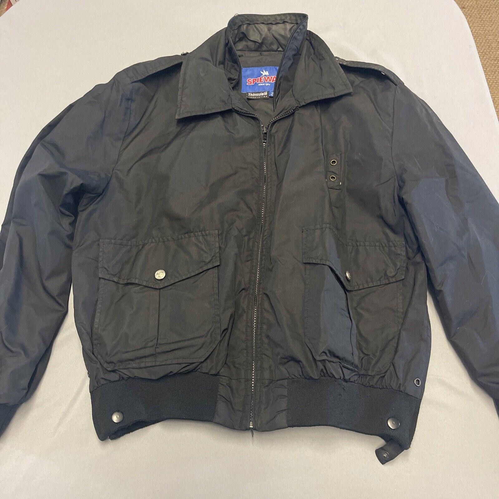 I. Spiewak And Sons SPIEWAK Deluxe Duty Jacket sz M Black w/Liner Thinsulate Size US M / EU 48-50 / 2 - 1 Thumbnail