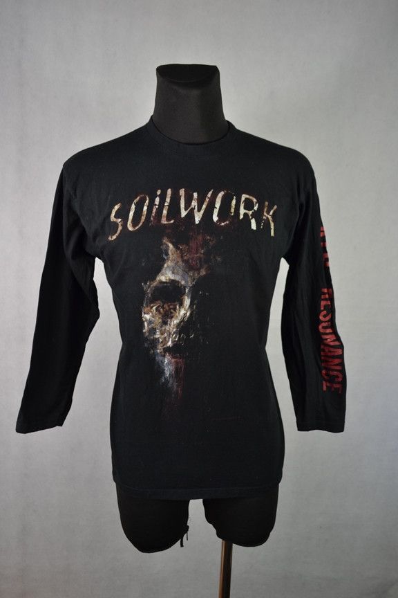 Band Tees × Vintage 2016 Soilwork Death Resonance Longsleeve tee S Size US S / EU 44-46 / 1 - 1 Thumbnail