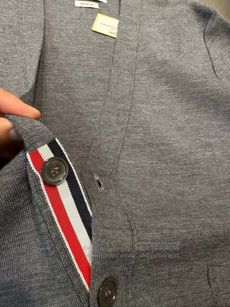 Thom Browne Thom Browne Single Panel Long Sleeve Sweater Size US L / EU 52-54 / 3 - 5 Thumbnail