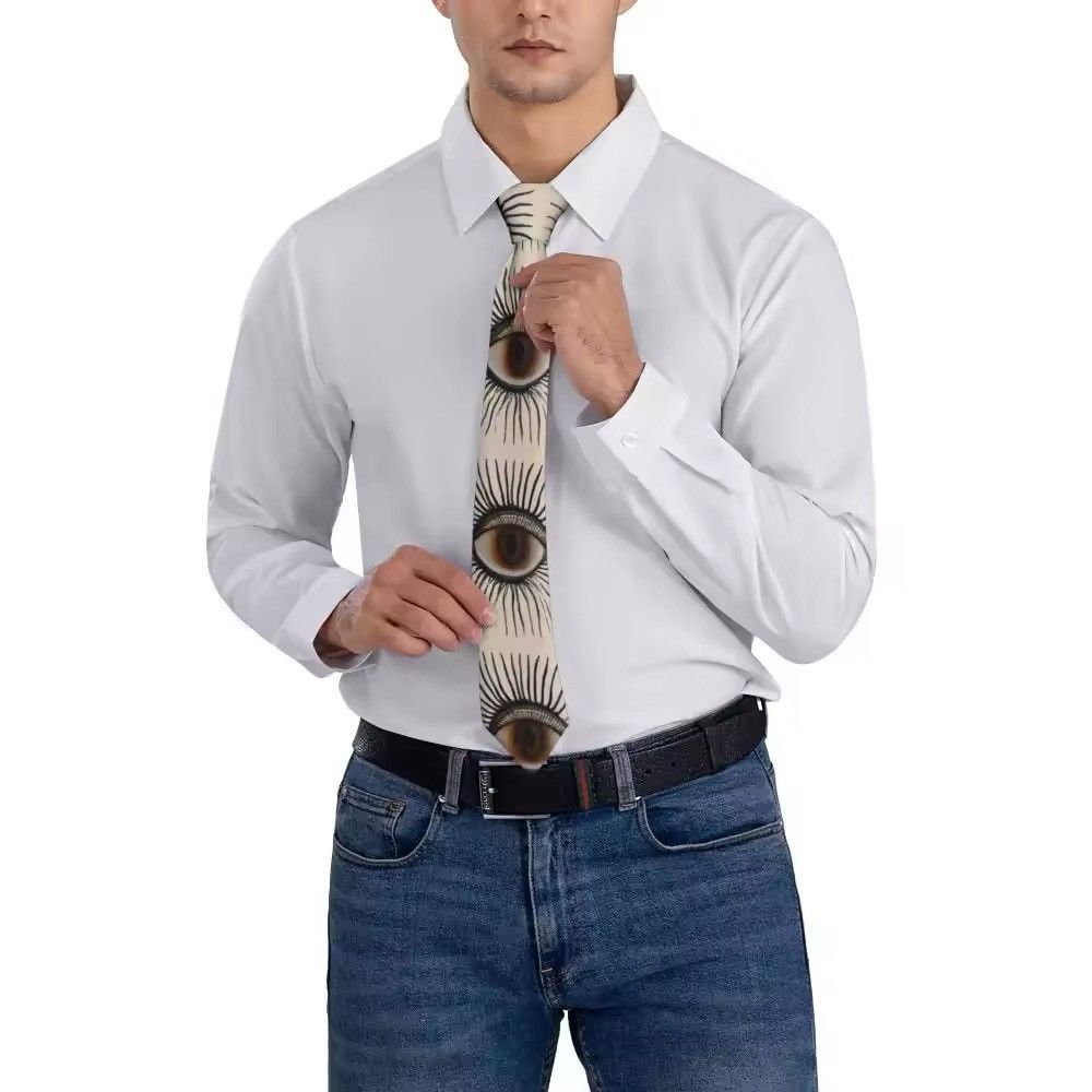 Other Eye Retro Casual Collar Neck Ties Size ONE SIZE - 6 Thumbnail