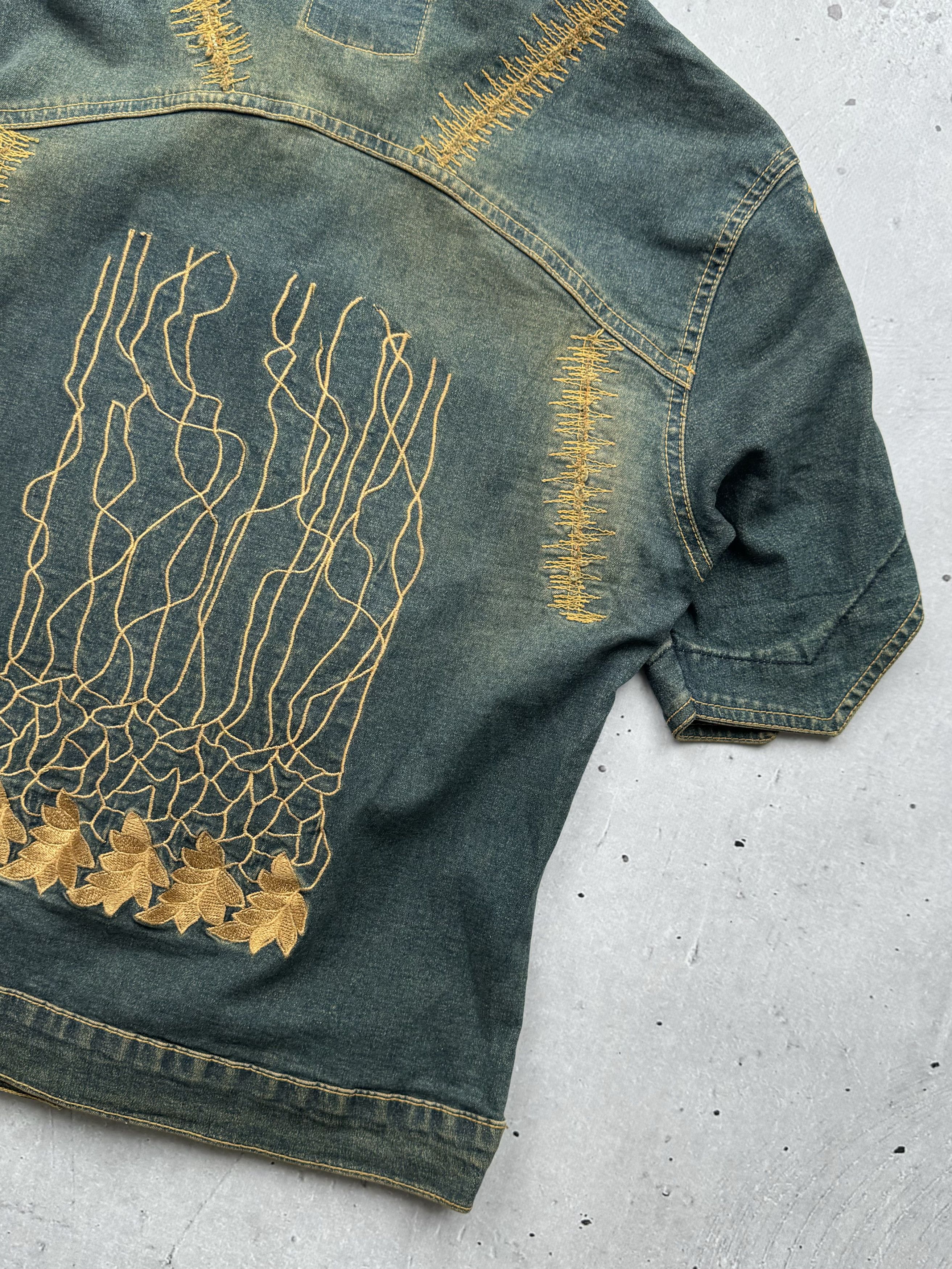 Vintage Vintage Amazing Denim Jacket Size XS / US 0-2 / IT 36-38 - 8 Thumbnail