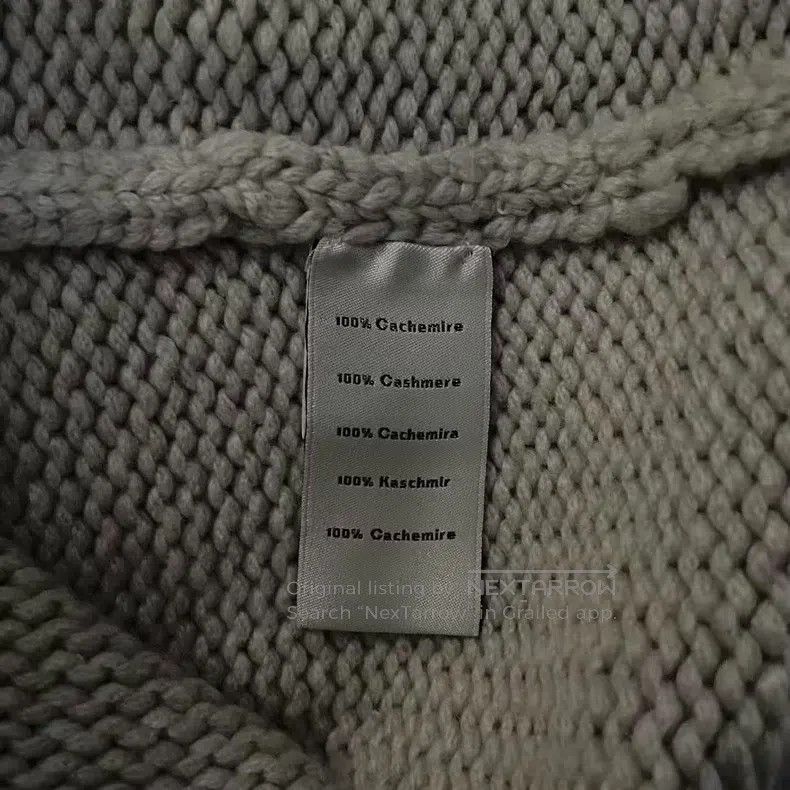 Hermes Hermes Floral Cashmere Knit Sweater Size US XL / EU 56 / 4 - 4 Thumbnail
