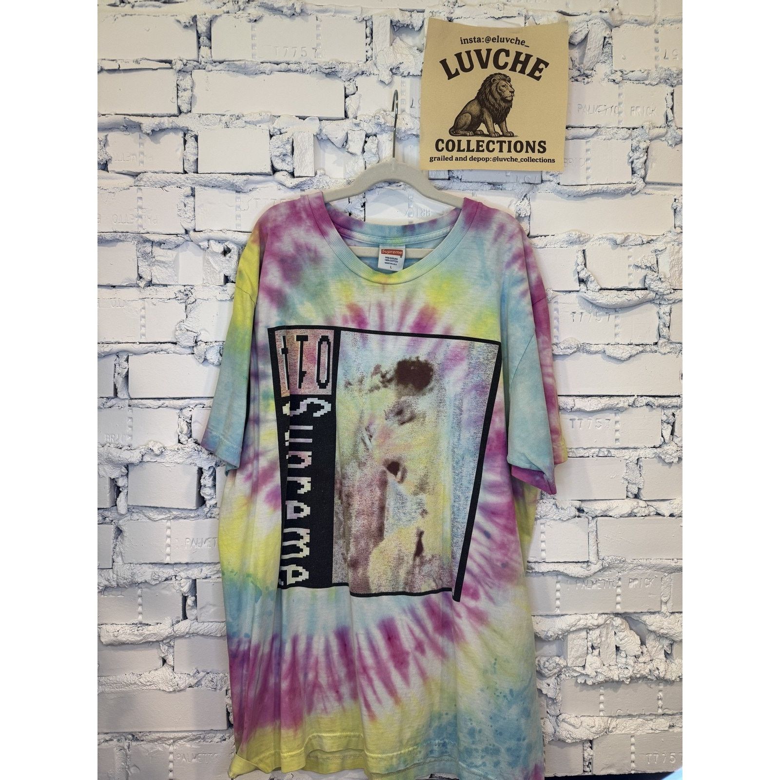 Supreme Supreme Shirt Tie Dye Supreme Graphic Skateboarding Art USA Size US L / EU 52-54 / 3 - 1 Thumbnail