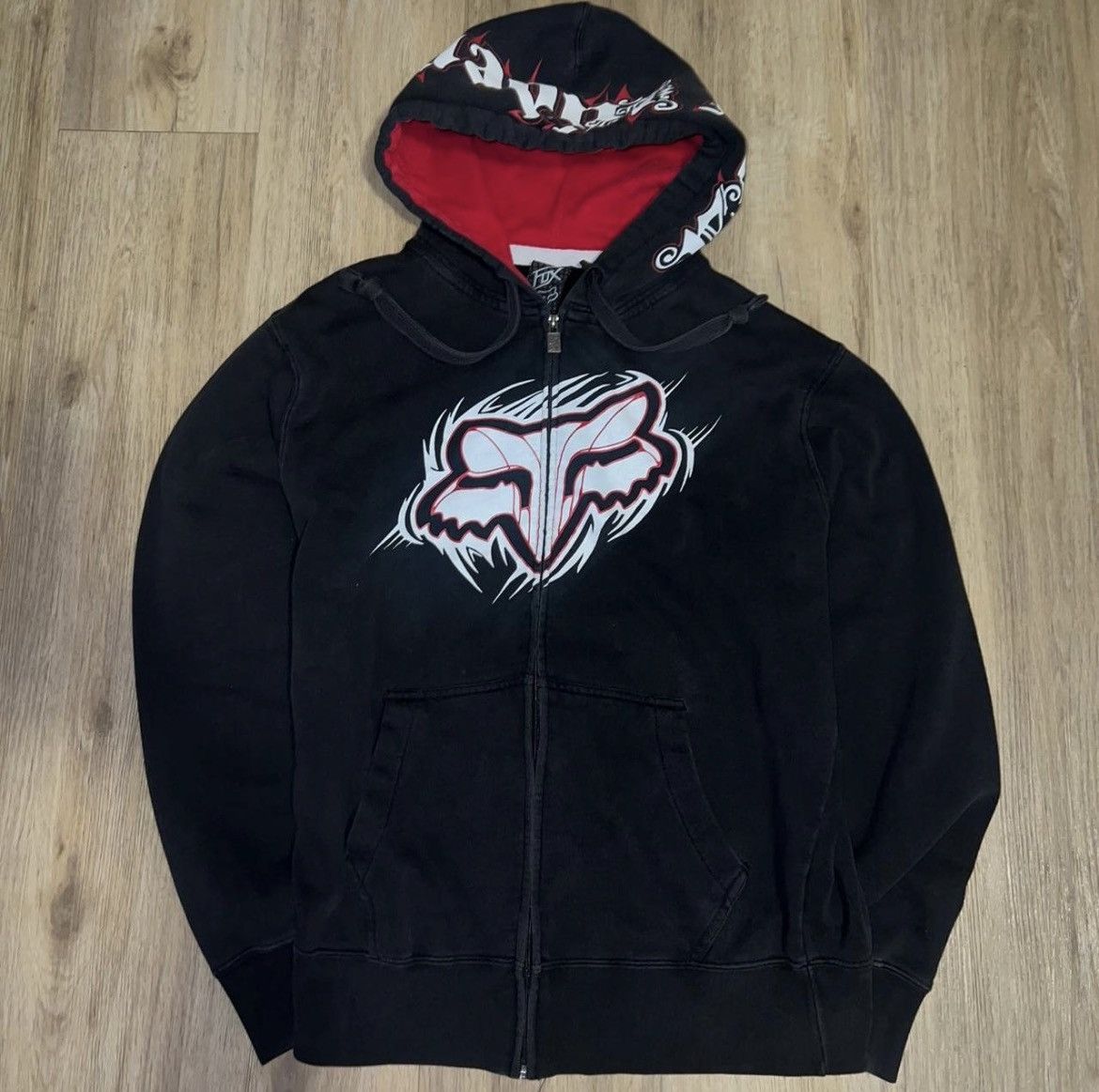 Fox Racing Y2K style fox racing zip up Size US M / EU 48-50 / 2 - 1 Thumbnail