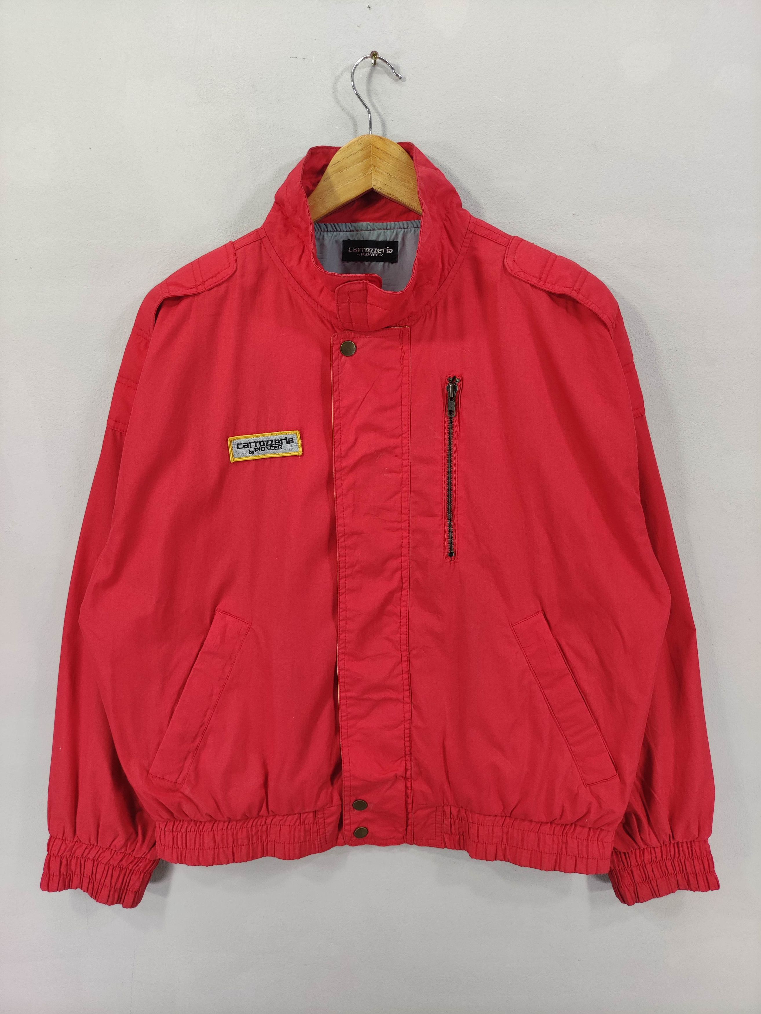 Japanese Brand Vintage Carrozzerla Casual Jacket Zipper Size US L / EU 52-54 / 3 - 1 Thumbnail