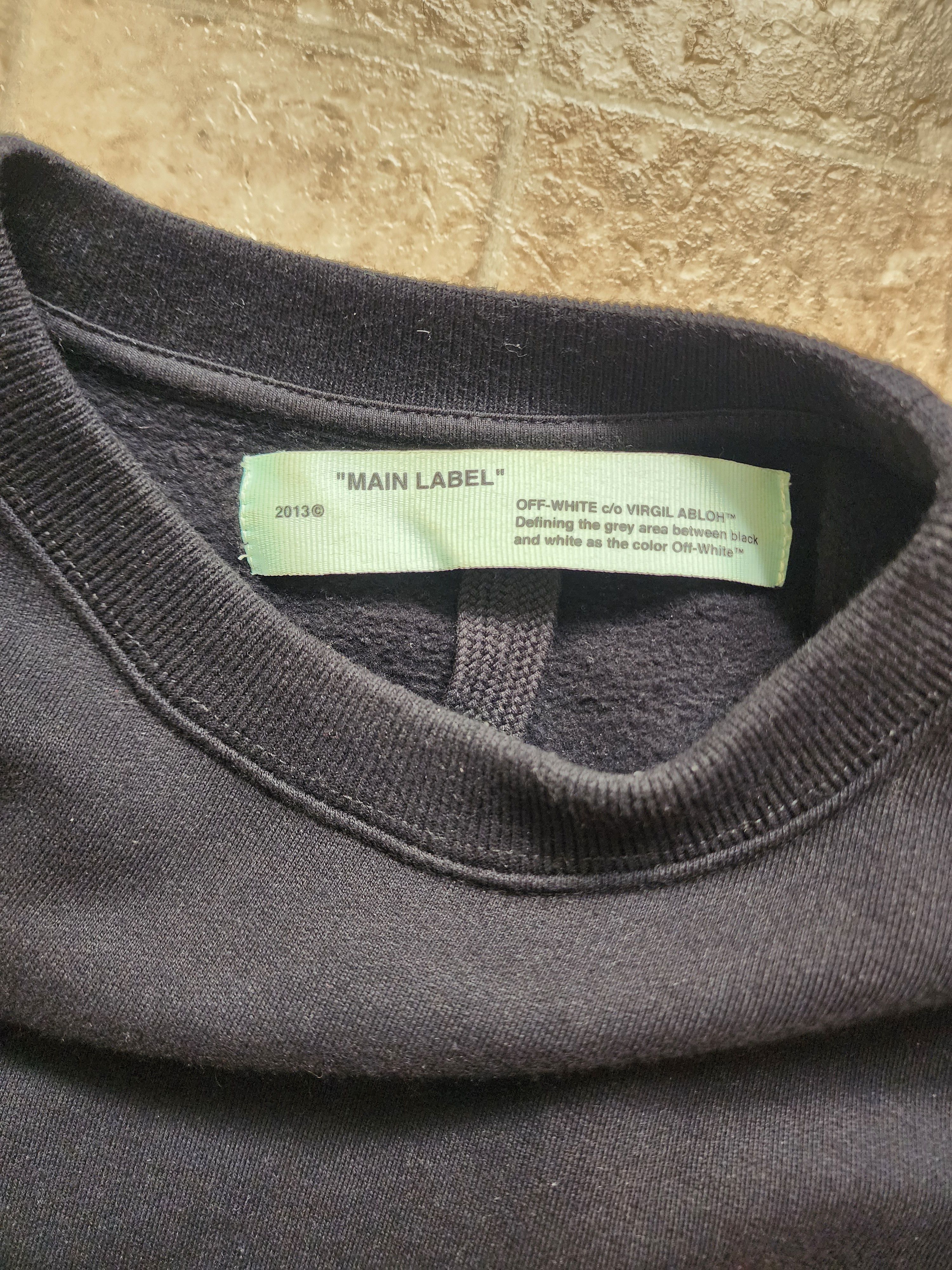 Off-White OFF-WHITE GRADIENT DIAG SWEATSHIRT SIZE XS Size US XS / EU 42 / 0 - 6 Thumbnail
